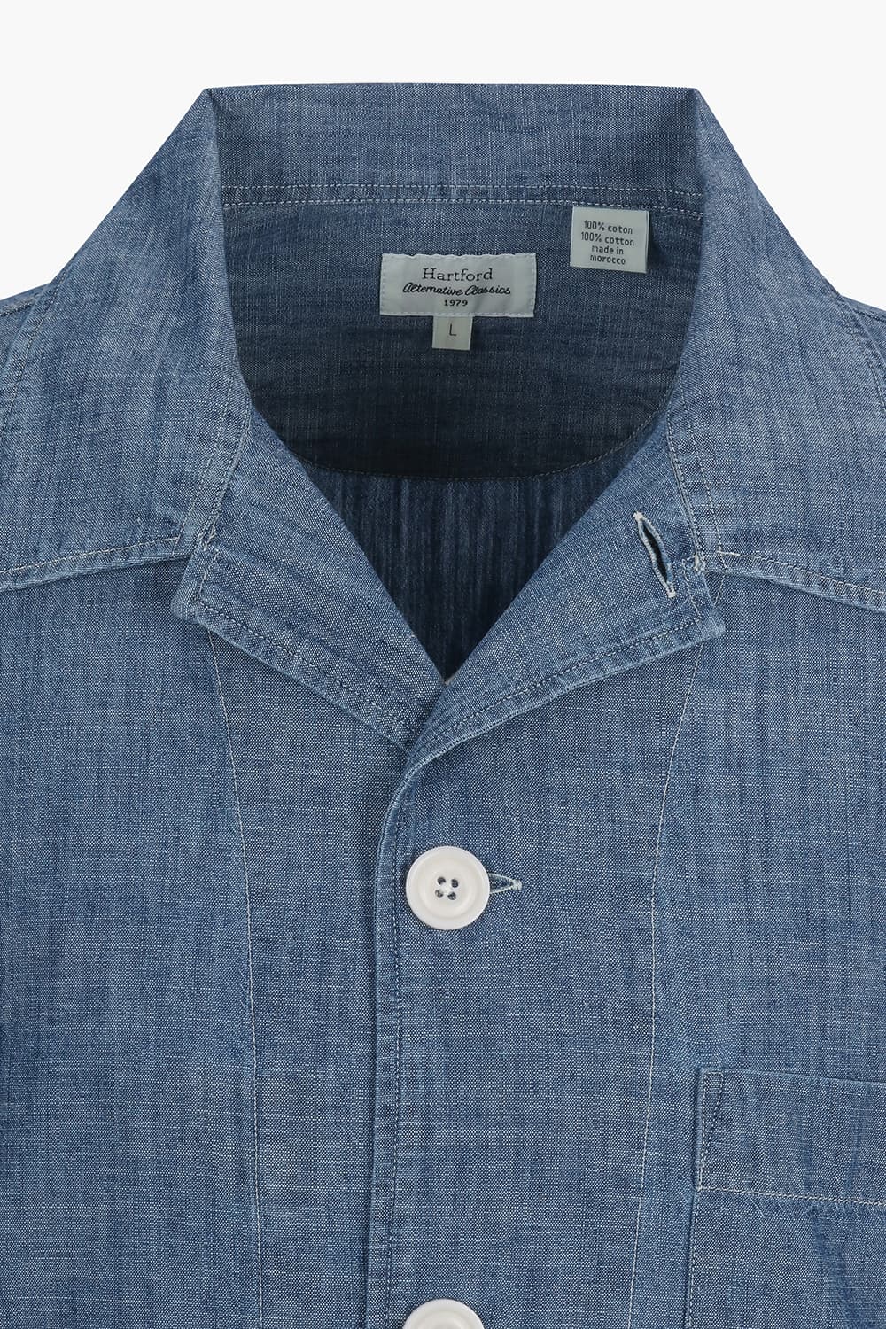 PERRY 코튼 스티치 101 네이비 캐주얼 자켓