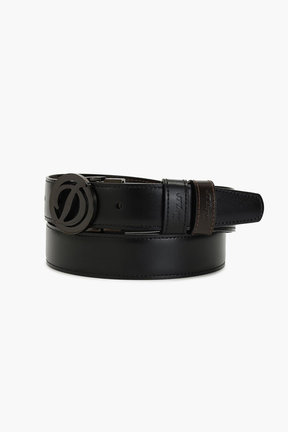 [E-XCLUSIVE] D 로고 라운드 버클 리버서블 벨트30MM(3종)