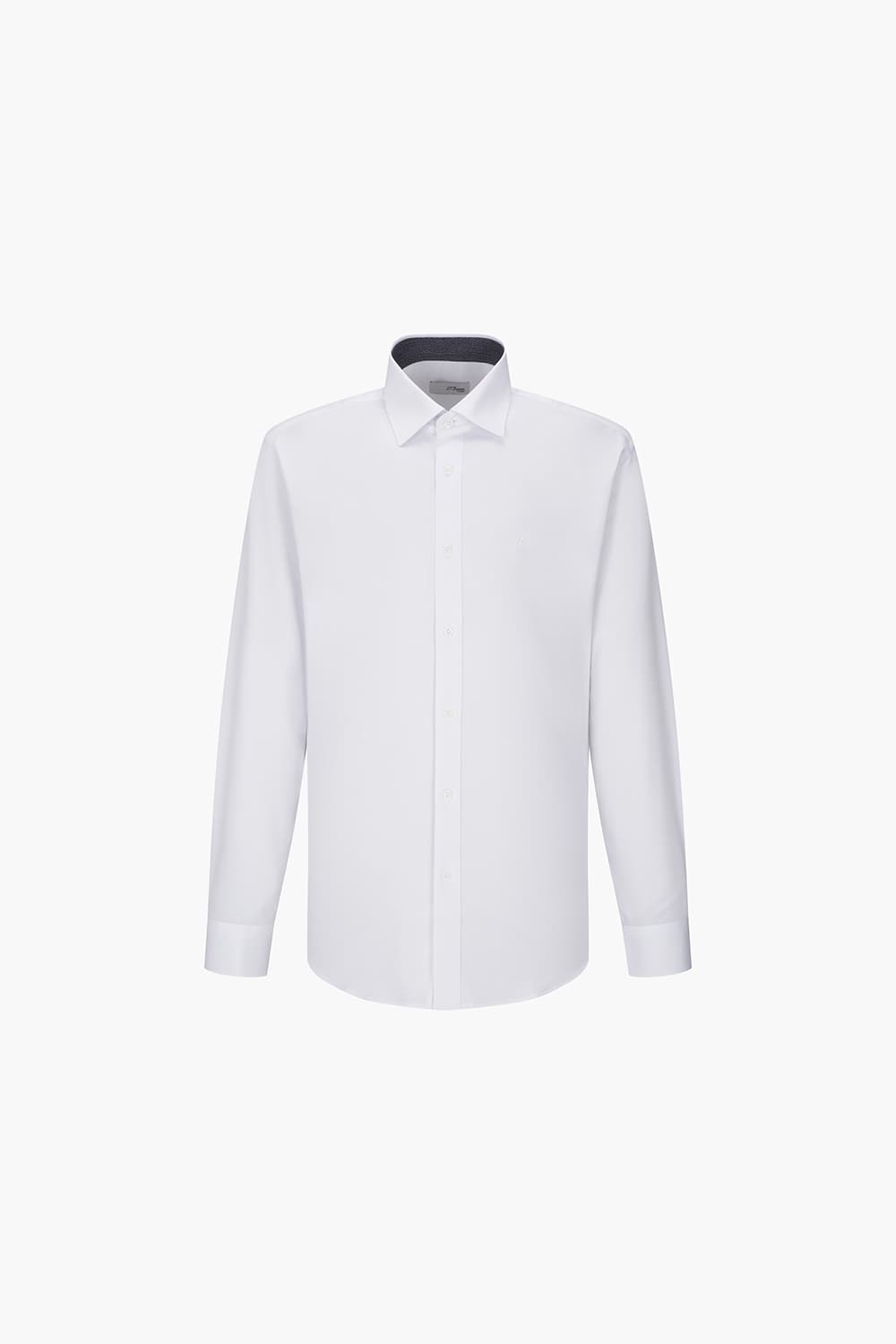 스트레치 배색 363 컴포터블 셔츠 화이트 SE4FM21LS363SWH