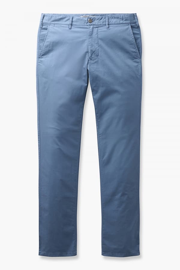 코튼 슬림 301 라이트블루 캐주얼 팬츠