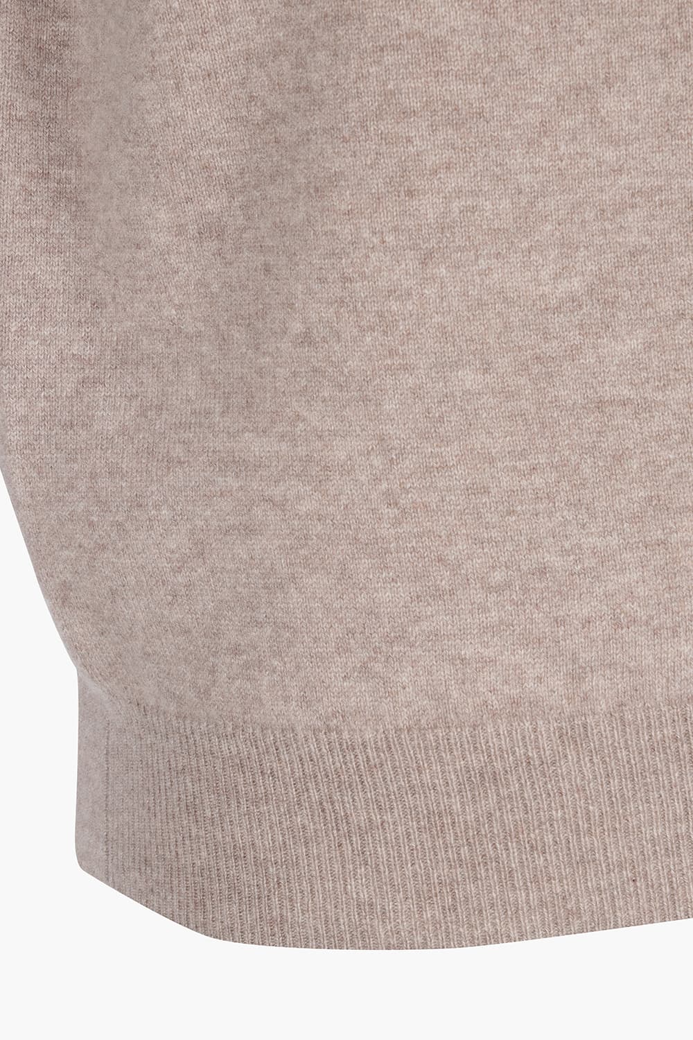 캐시미어 크루넥 다크핑크 긴소매 니트