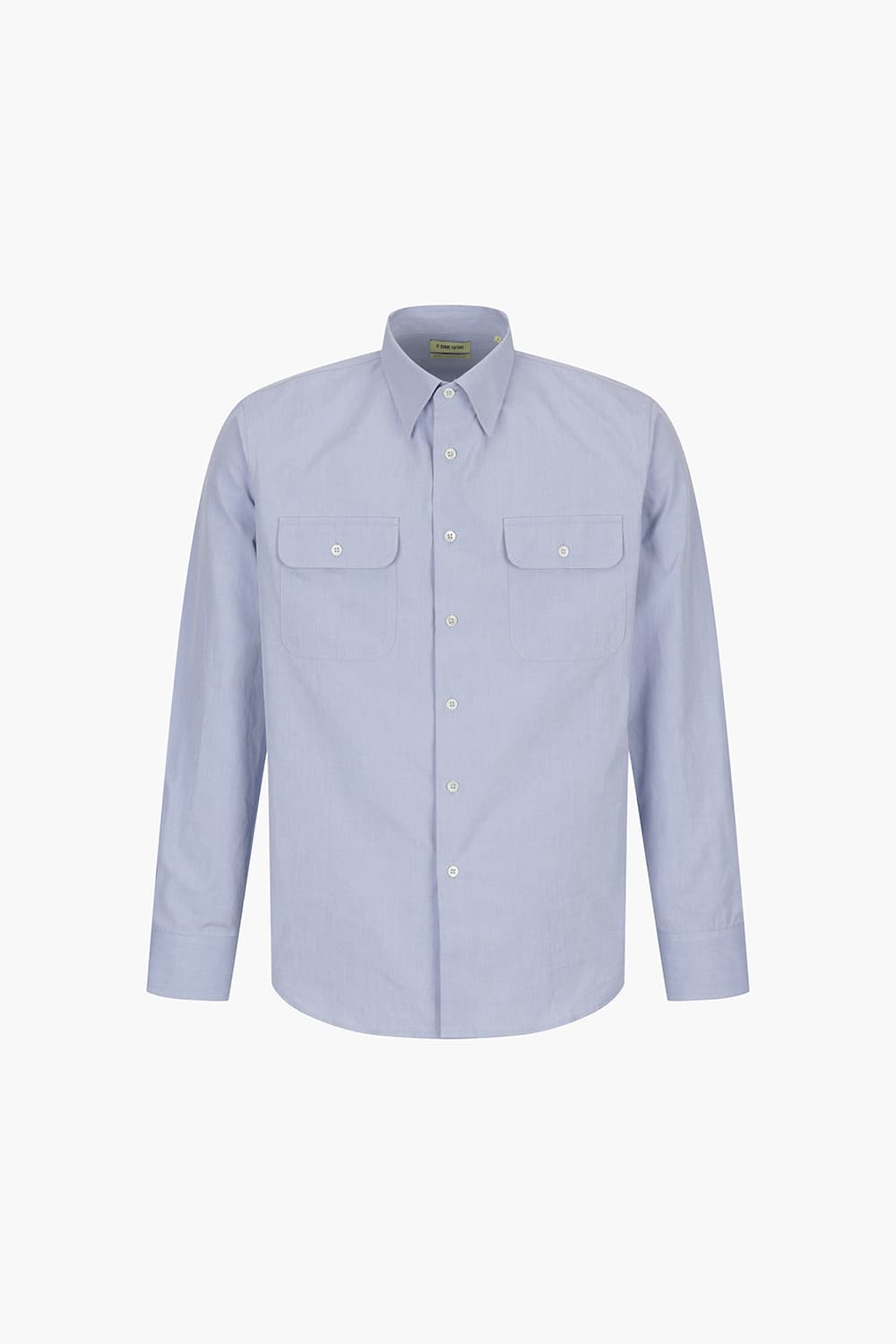 ARTIST 코튼 투 포켓 102 블루 셔츠