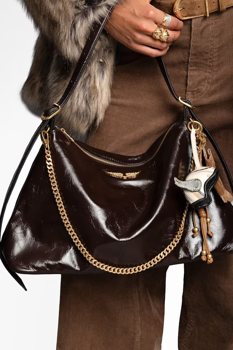 Jim Vintage Patent Bag