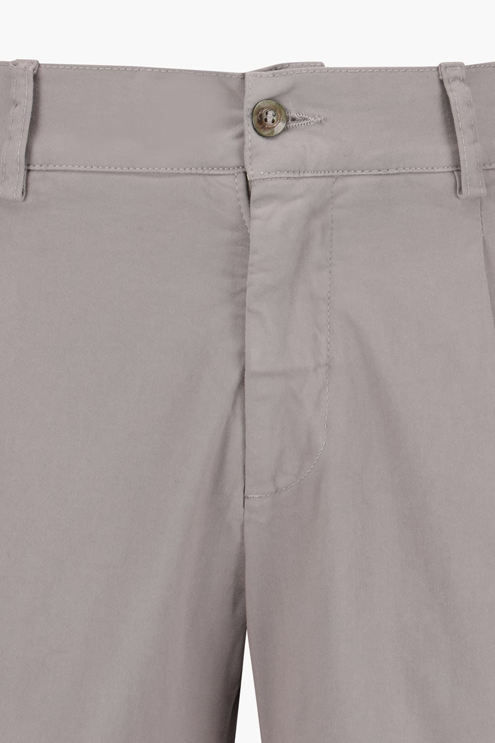 코튼 가먼트다잉 스트레이트 라이트그레이 캐주얼 팬츠