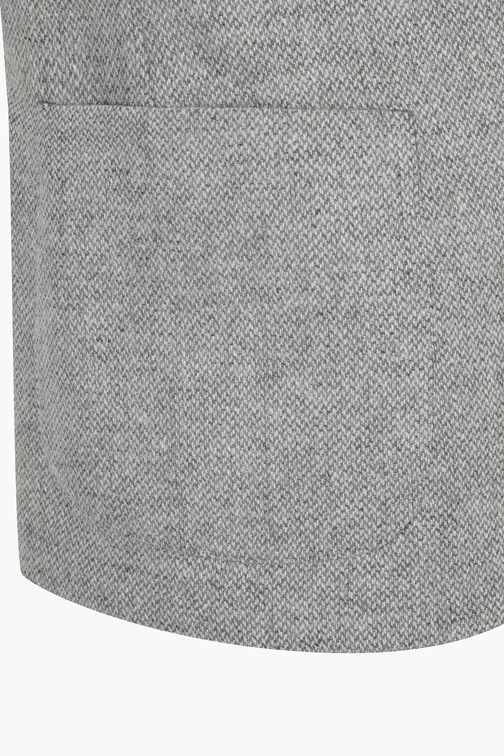 SALENTO 울 201 라이트그레이 테일러드 자켓