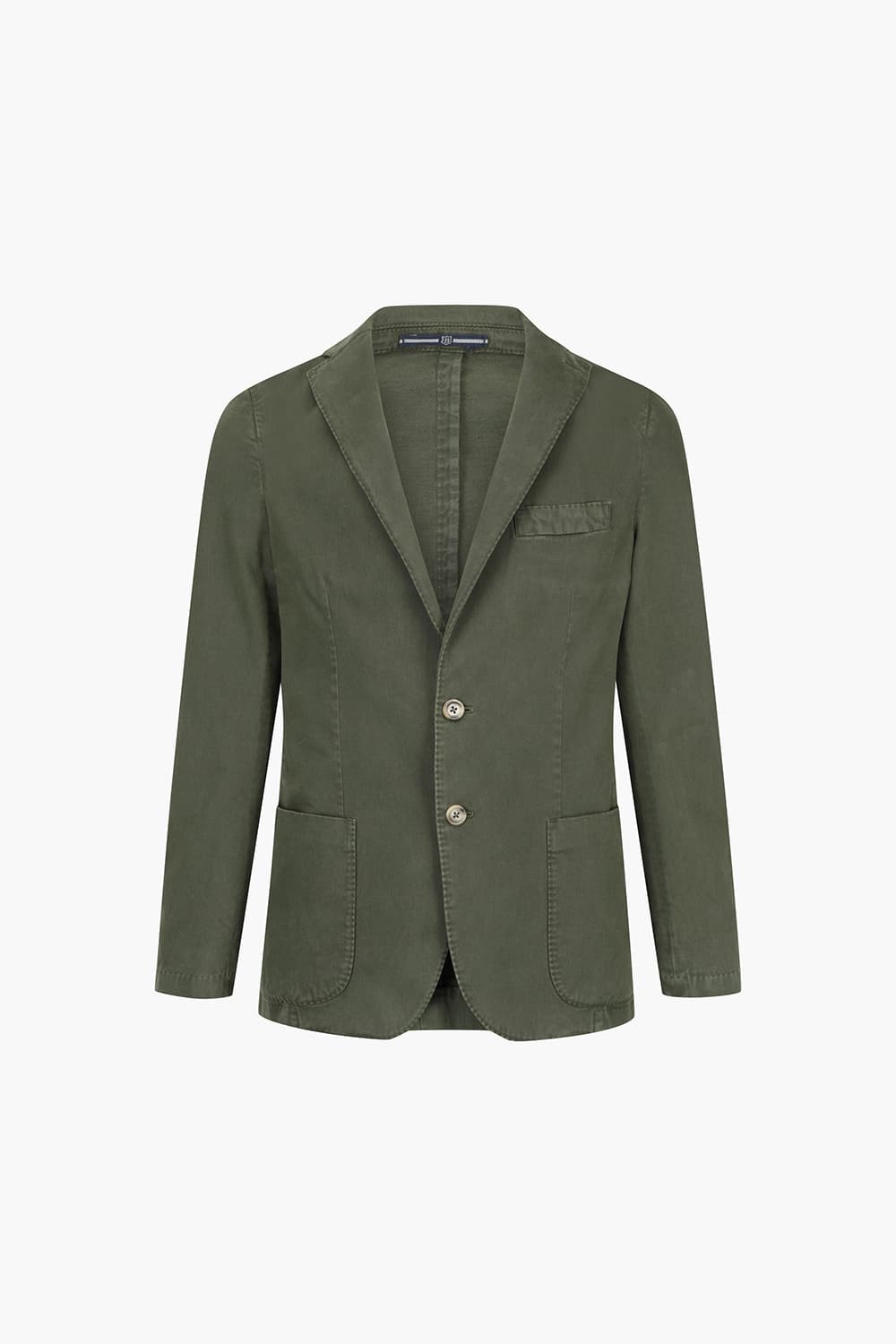 코튼 베이직 101 카키 테일러드 자켓
