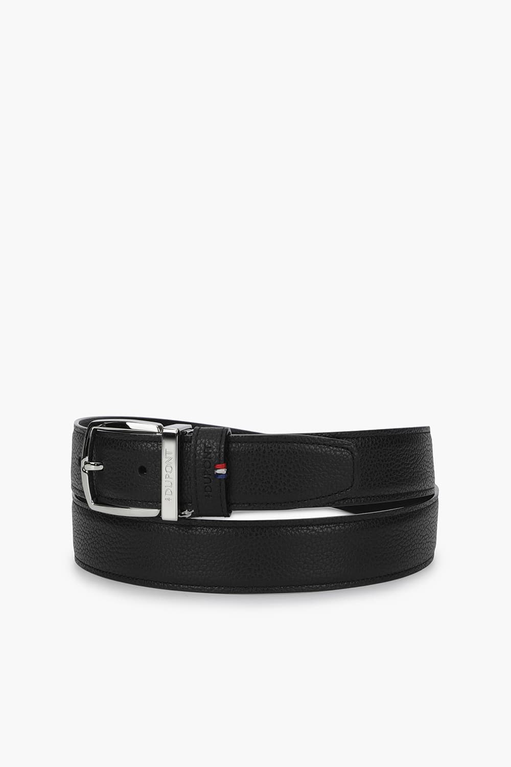 25 뉴 로고 핀 버클 팔라듐 30mm 블랙 그레인 벨트 CJ8300001Z