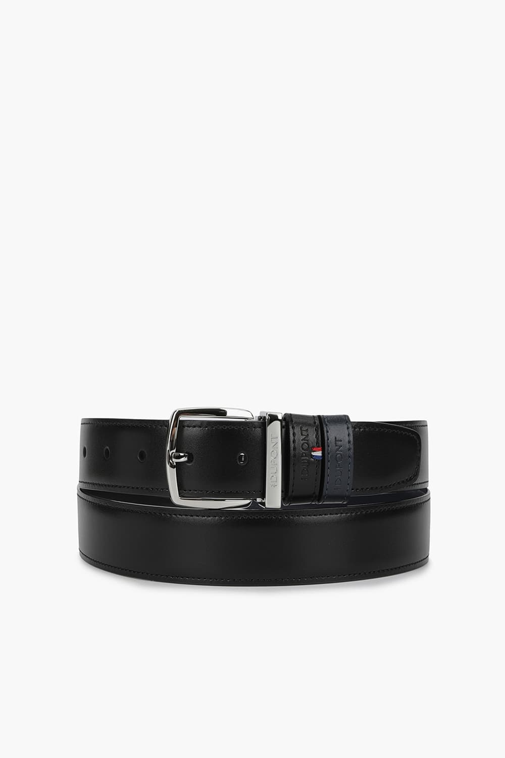 25 뉴 로고 핀 버클 팔라듐 30mm 블랙/네이비 스무스 벨트 CJ8300013Z