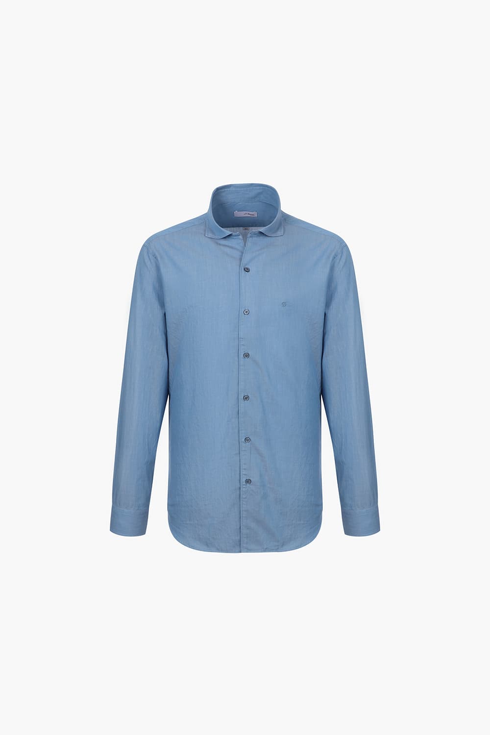 데님 라이크 트리콜로르 332 뉴 캐주얼 핏 셔츠 블루 SE5SM21LS332SBU