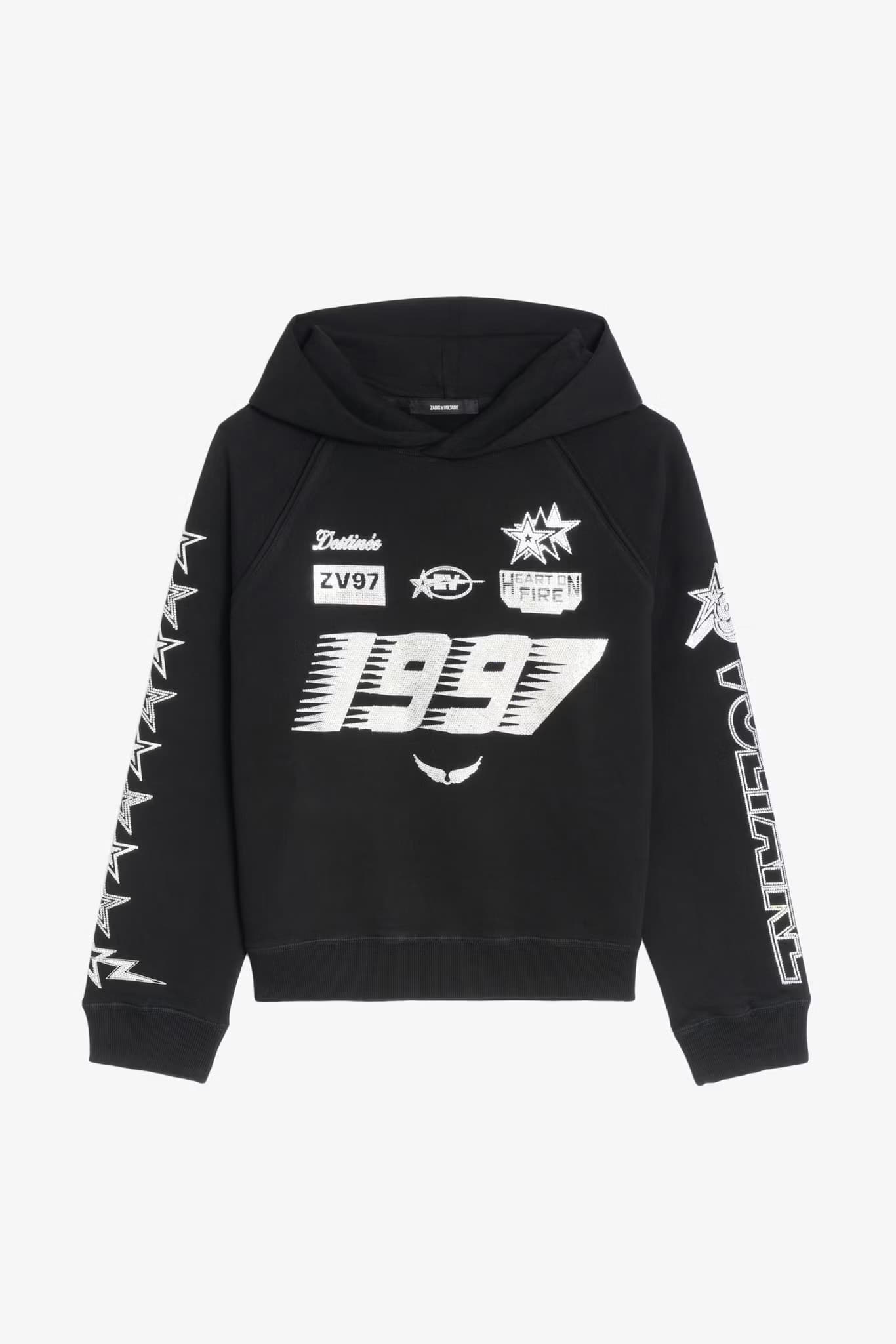 Georgys Strass Hoodie