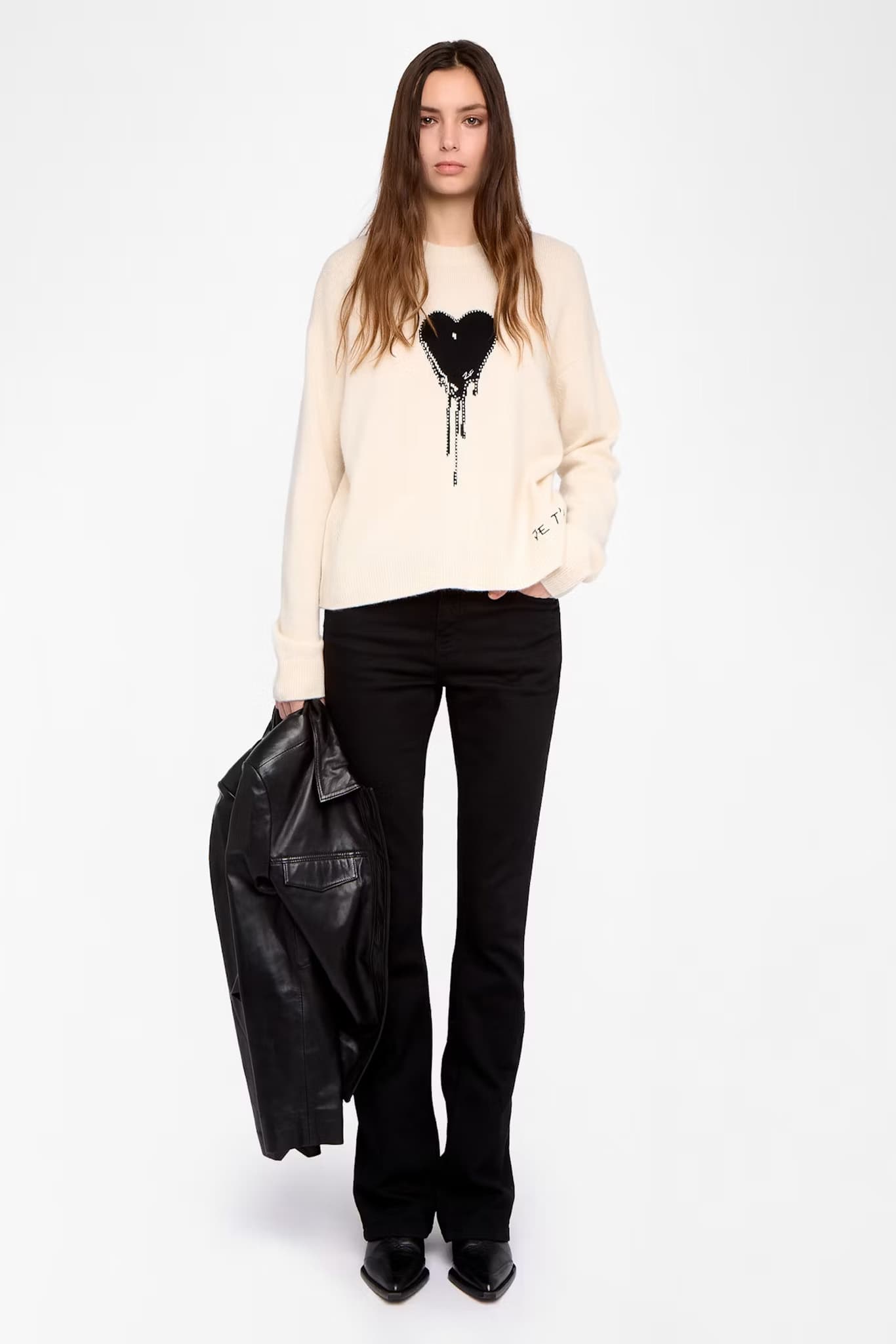 Markuz Heart Cashmere Sweater