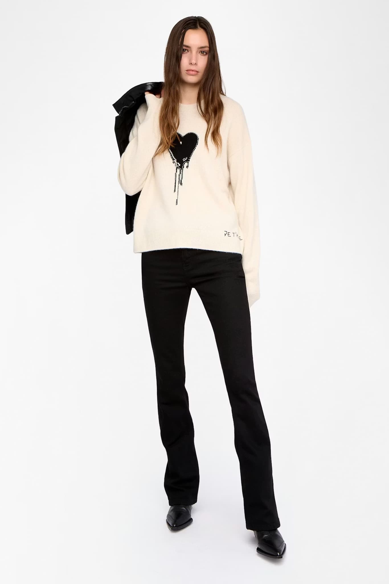 Markuz Heart Cashmere Sweater