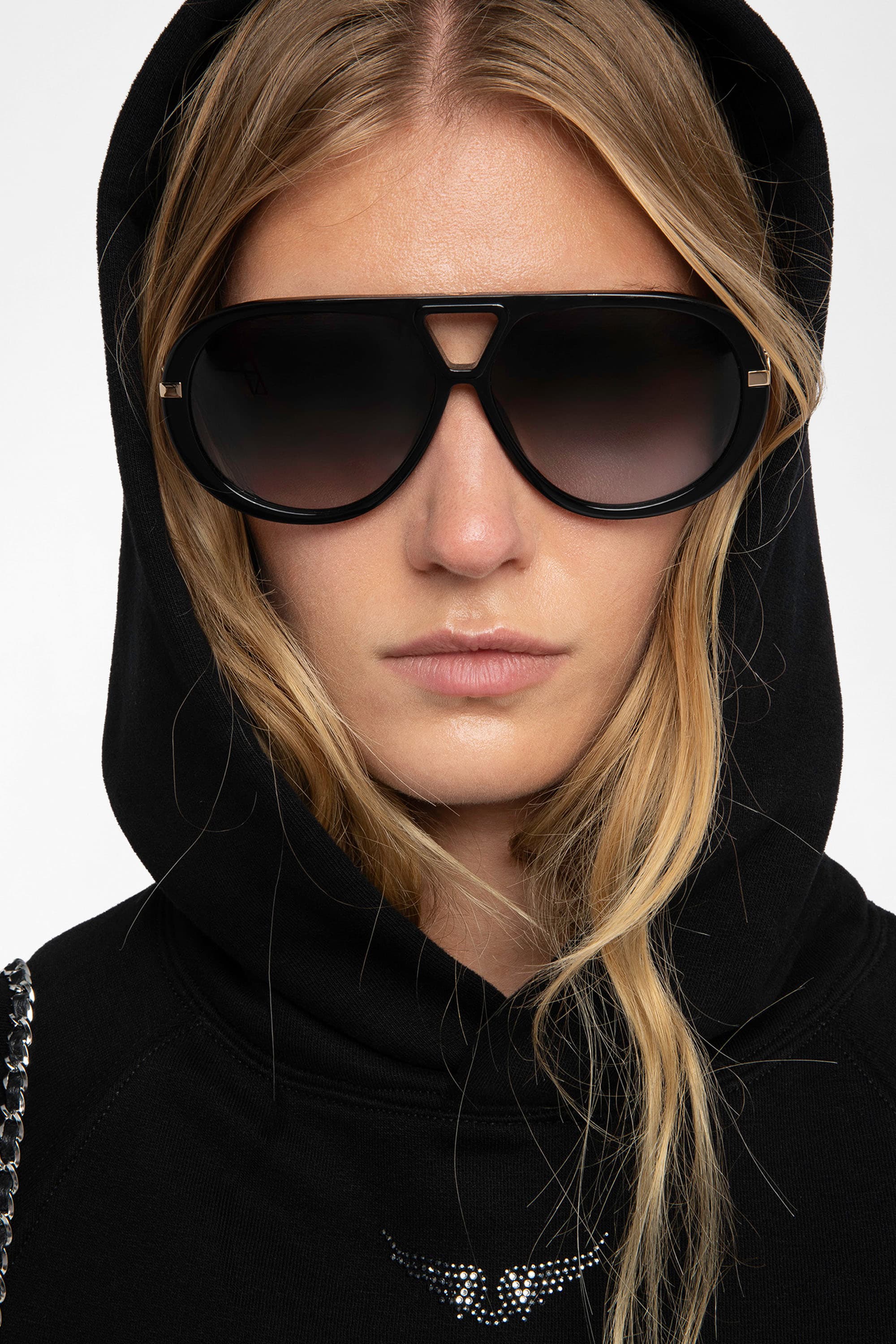 Georgy Wings Strass Hoodie