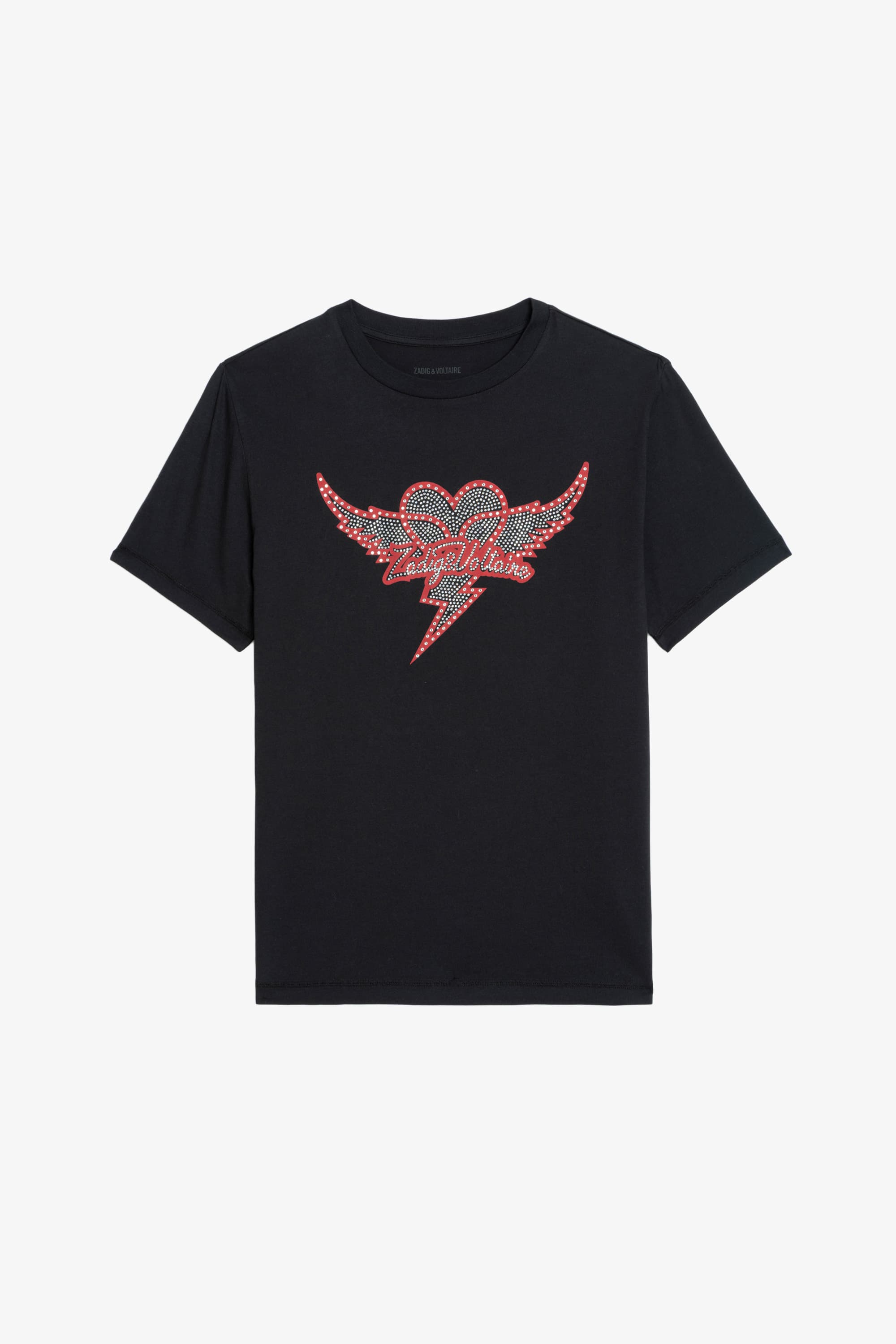 Edwin Heart Wings Strass T-Shirt