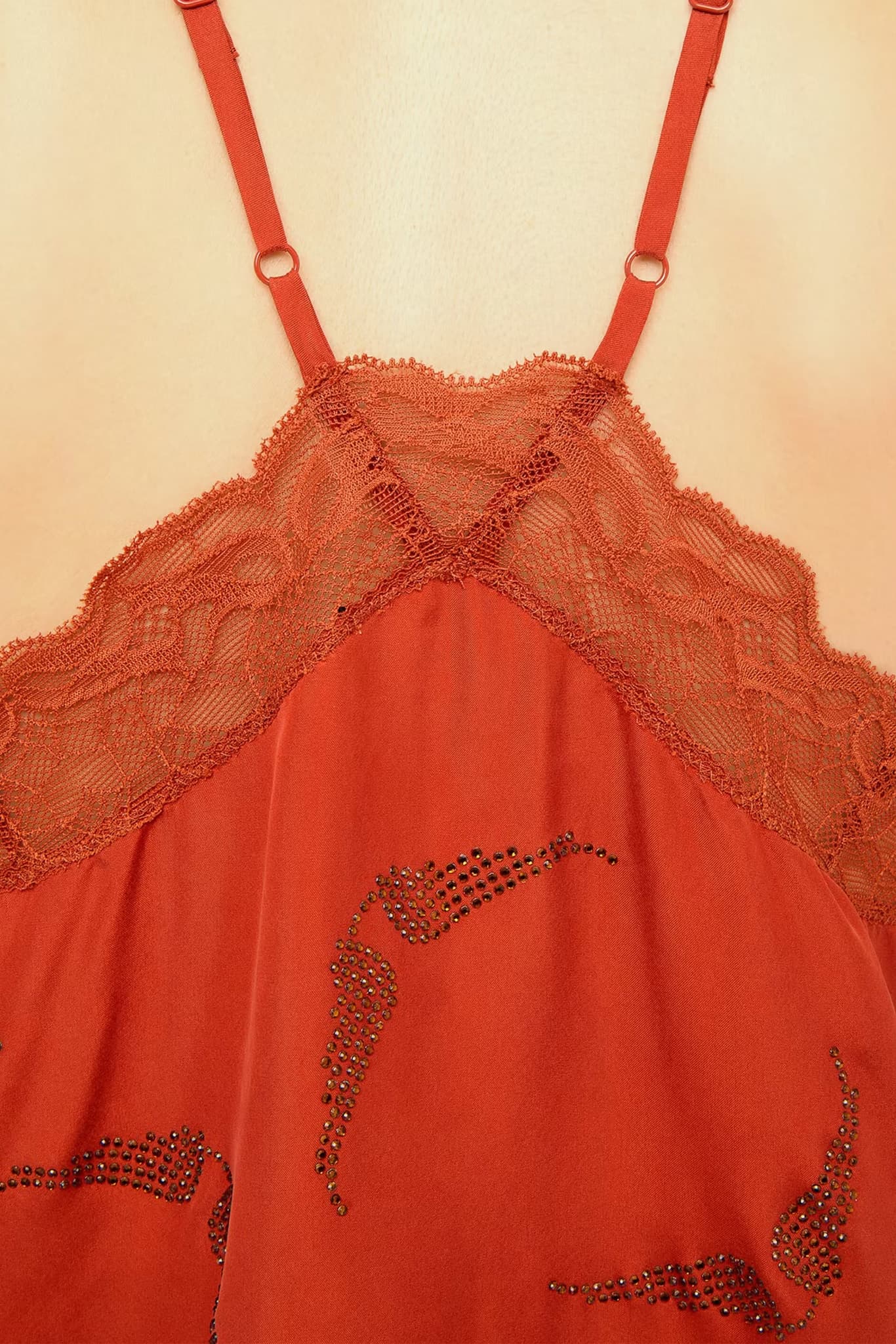 Christy Strass Silk Camisole