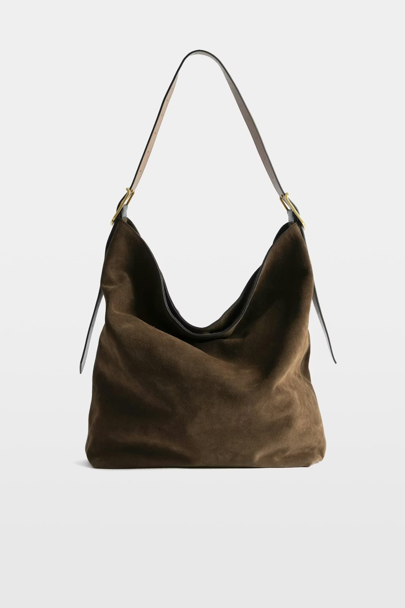 Jane XL Suede Hobo Bag
