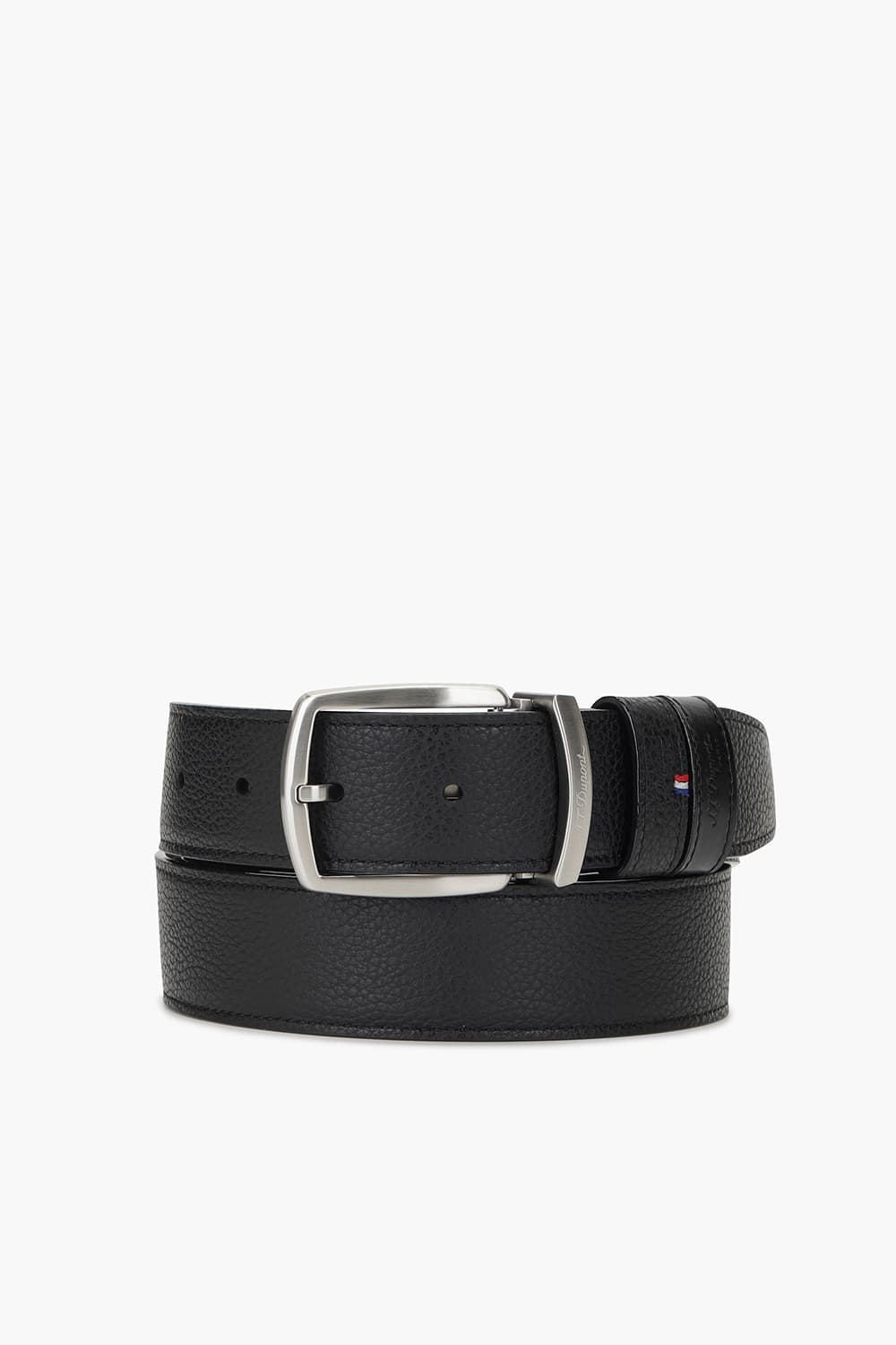 26 핀 버클 실버 35mm 양면 벨트 블랙그레인/블랙스무스 CJ8352000KR