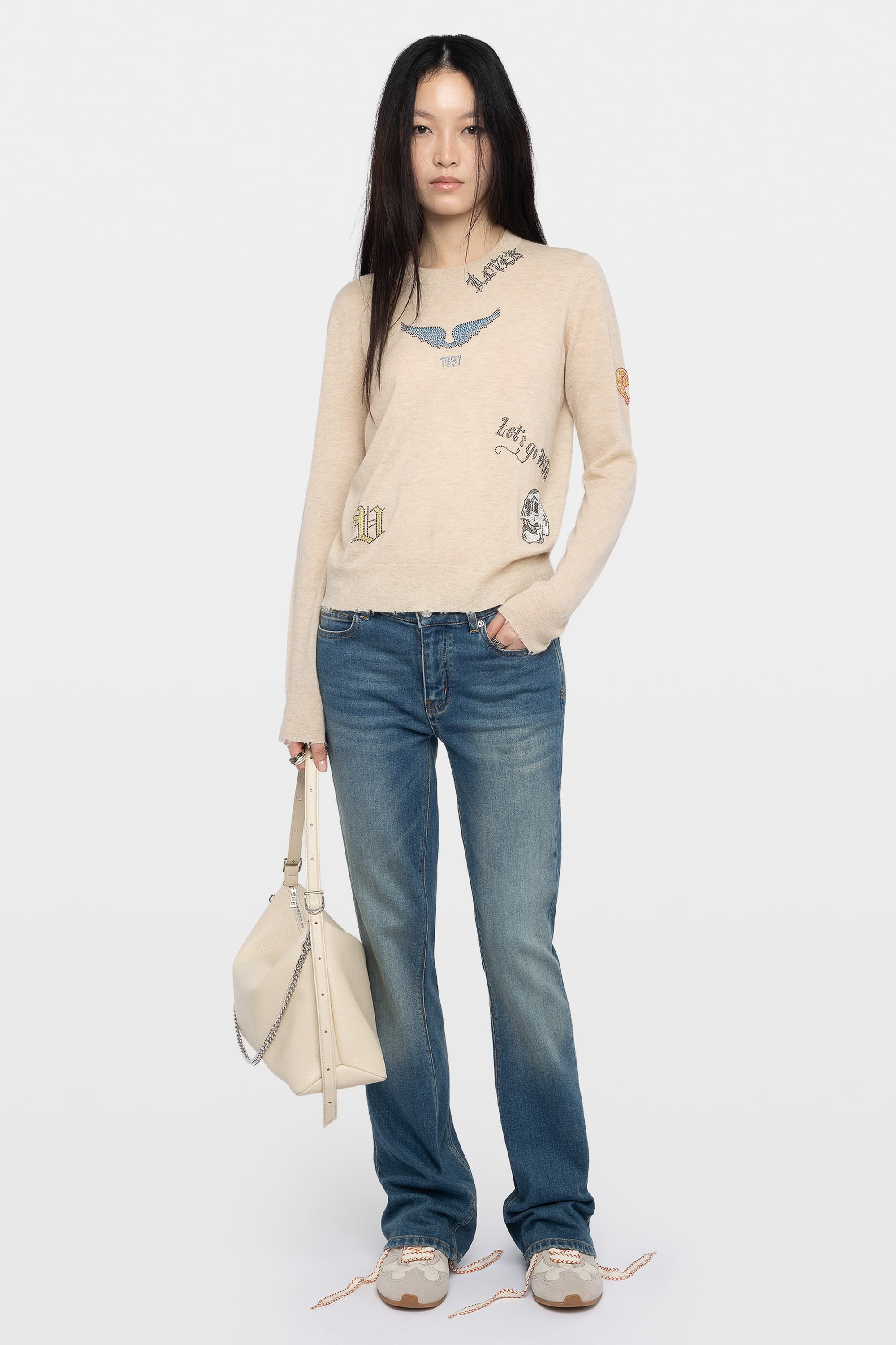 Miss Strass Cashmere Knit