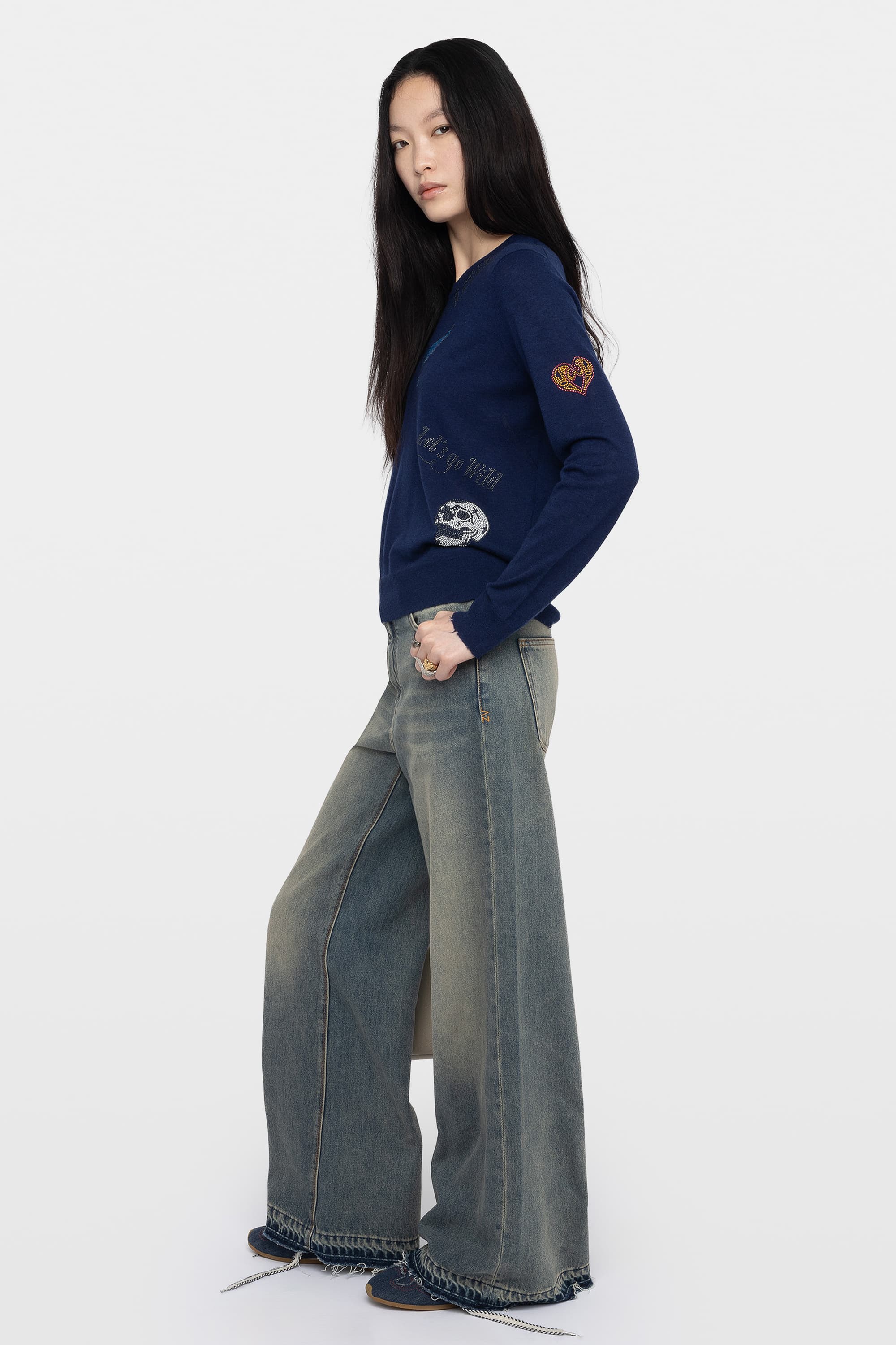 Miss Strass Cashmere Knit