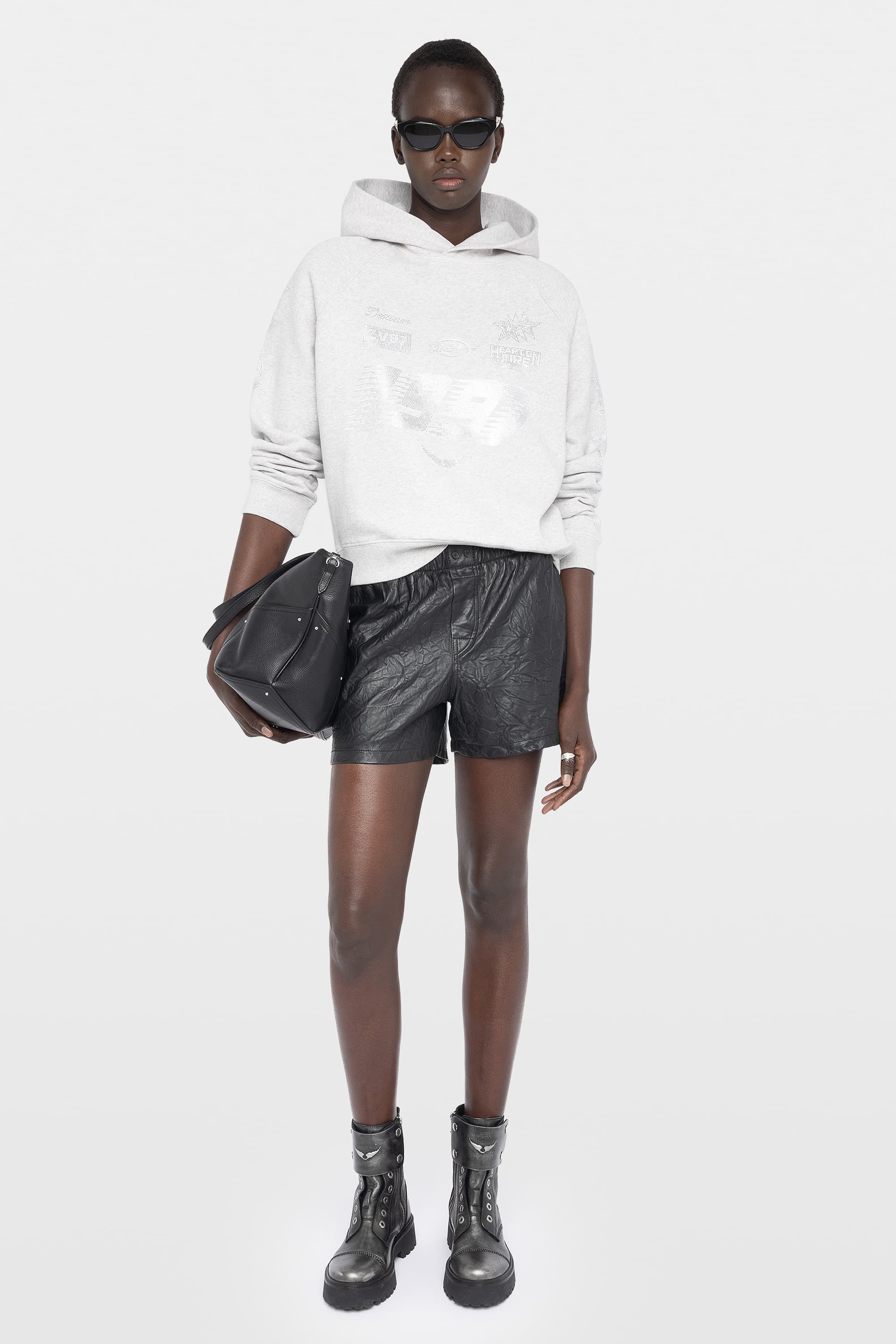 Georgys Strass Hoodie