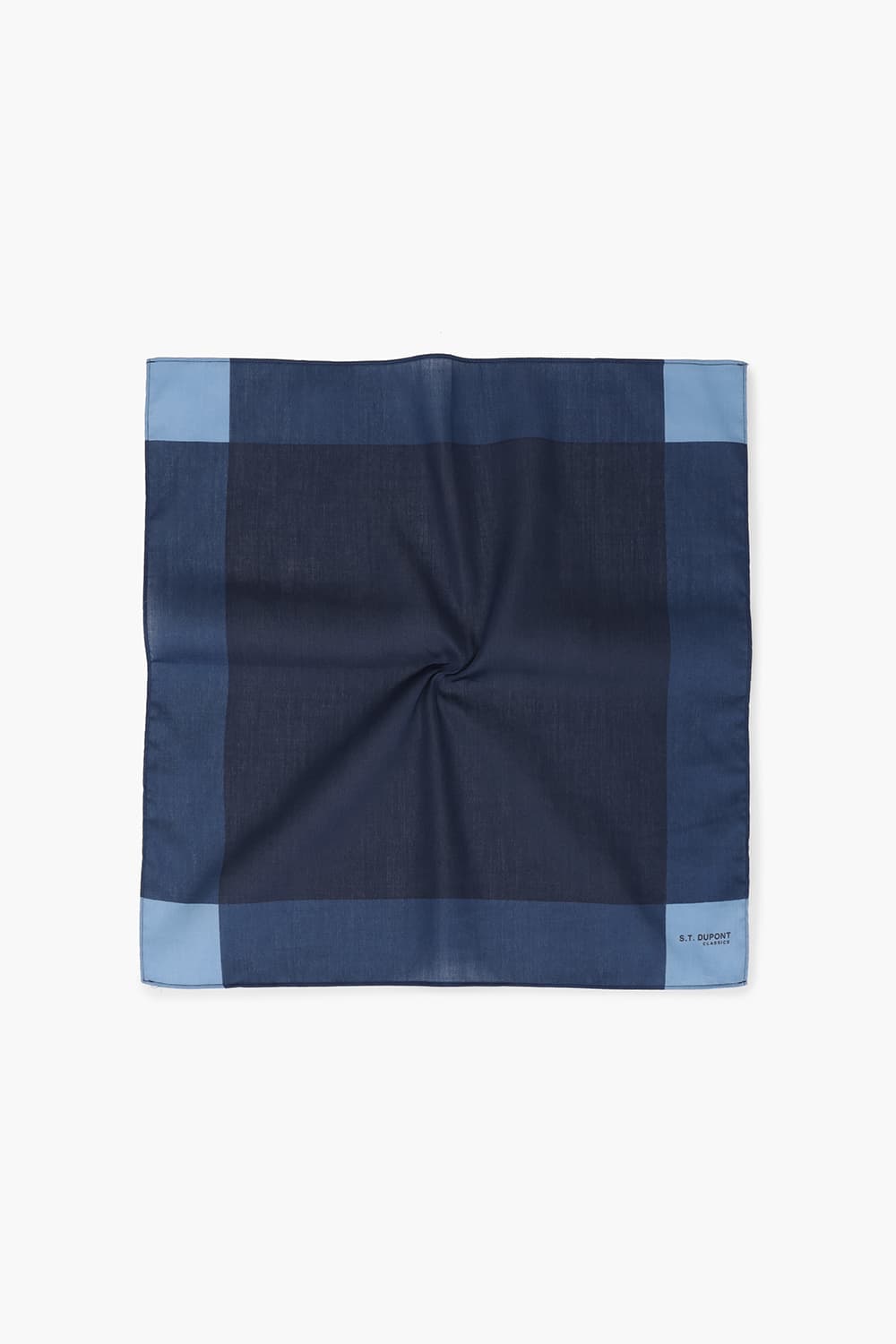 컬러 블록 1006 코튼 손수건 네이비 SE5FMA381006SNY