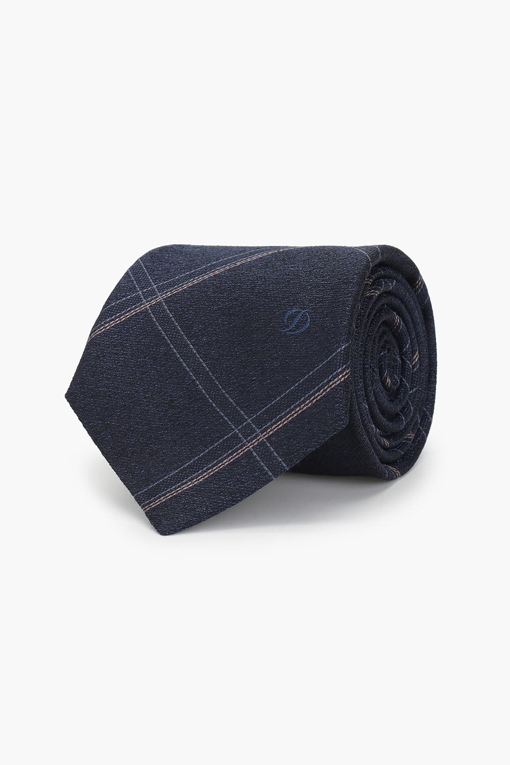 체크 250 넥타이 네이비 TE6SM62KA250TNY
