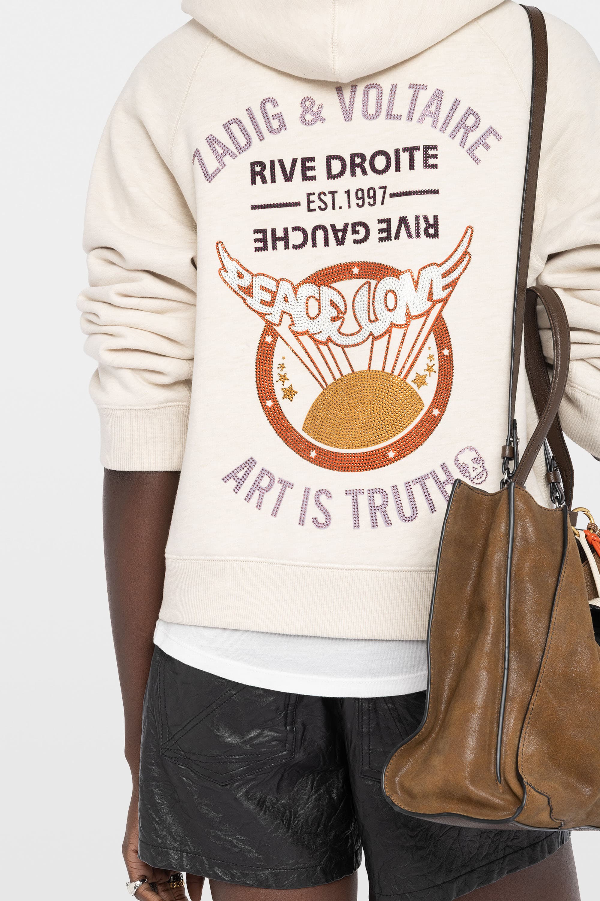 Georgy Strass Hoodie