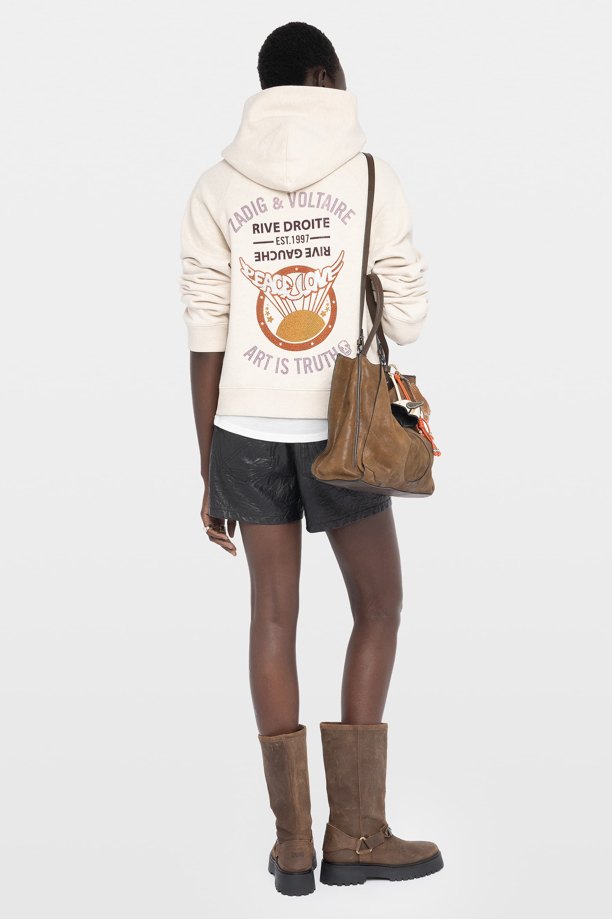 Georgy Strass Hoodie