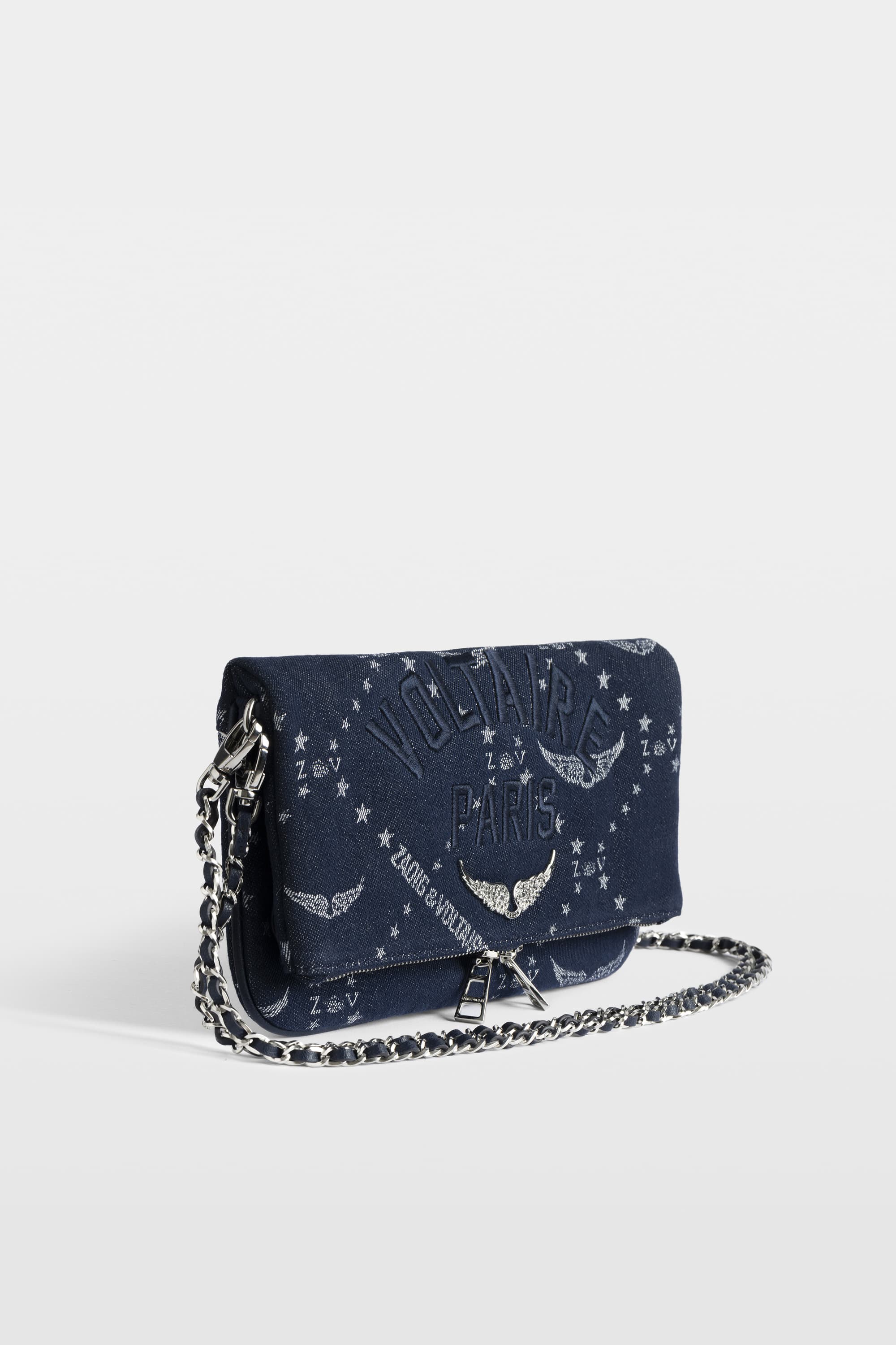 Rock Monogram Denim Bag