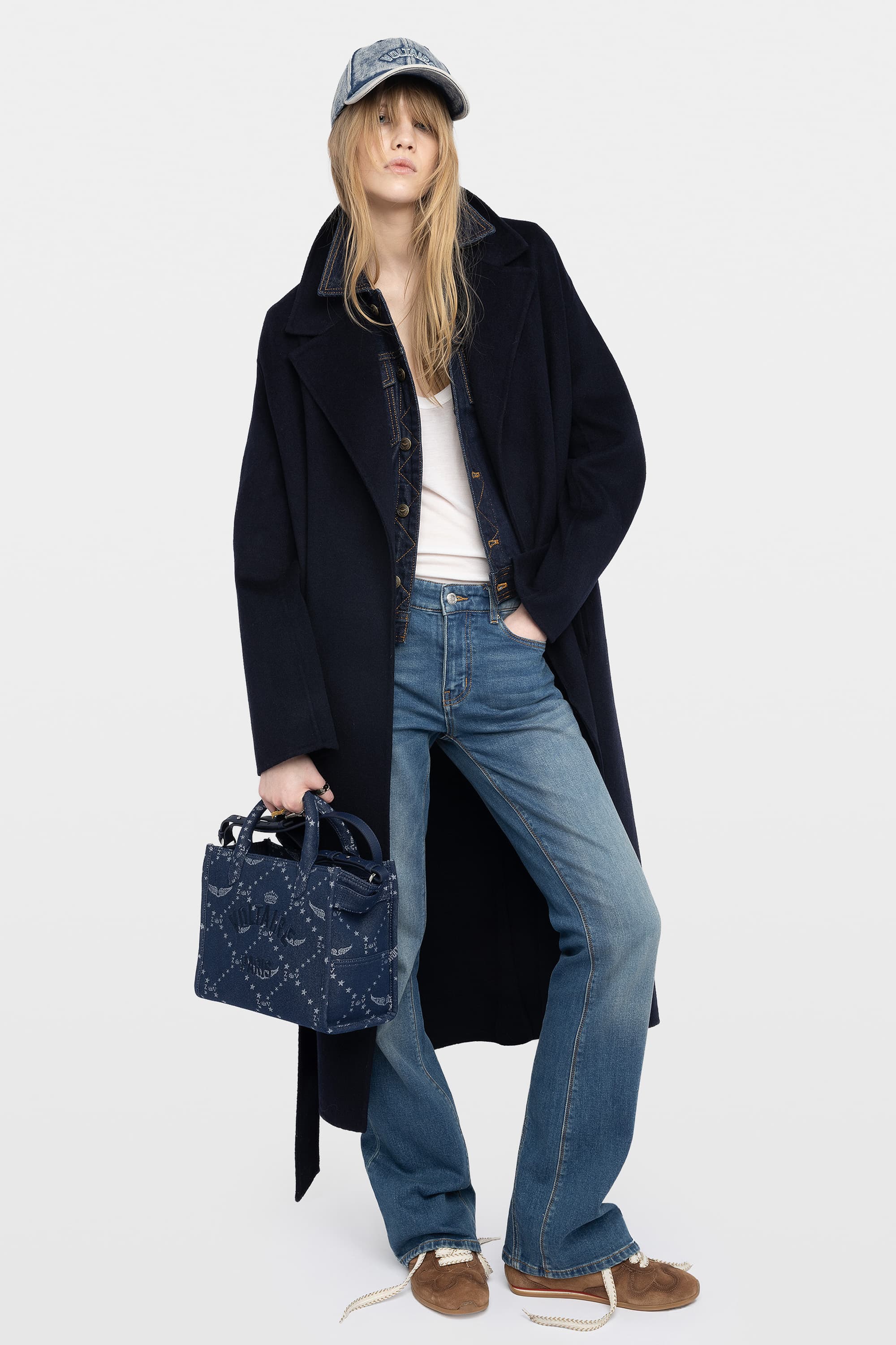 Angel XS Denim Tote Bag