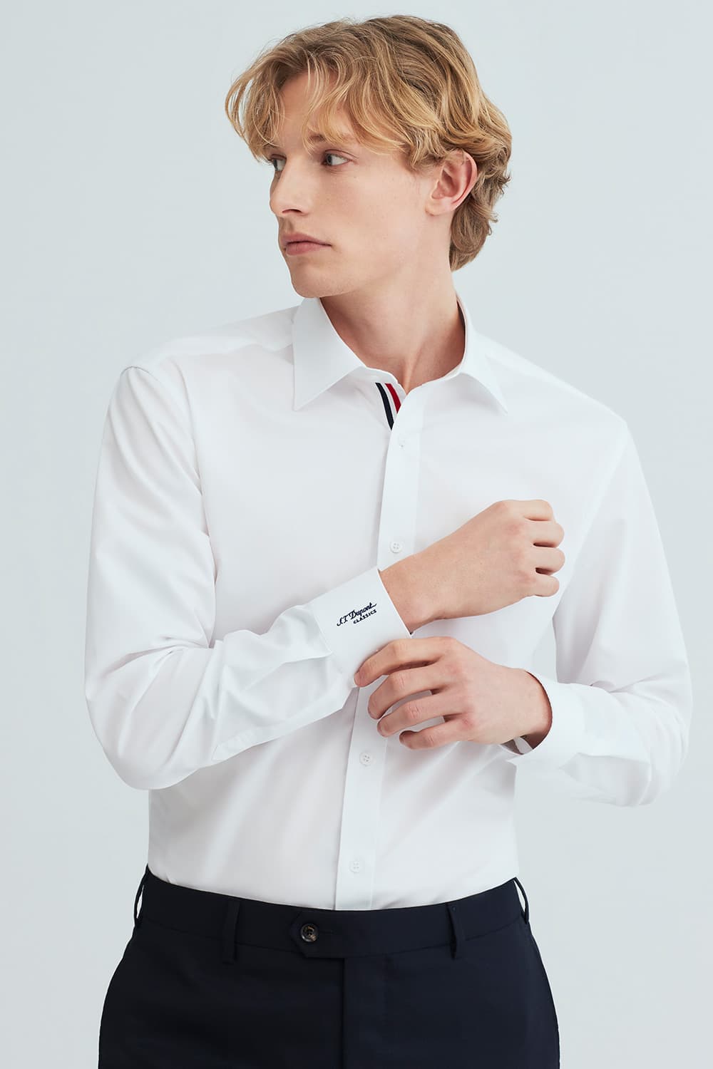 히든 트리콜로르 951 컴포터블 셔츠 화이트 SE6SM22LS951SWH