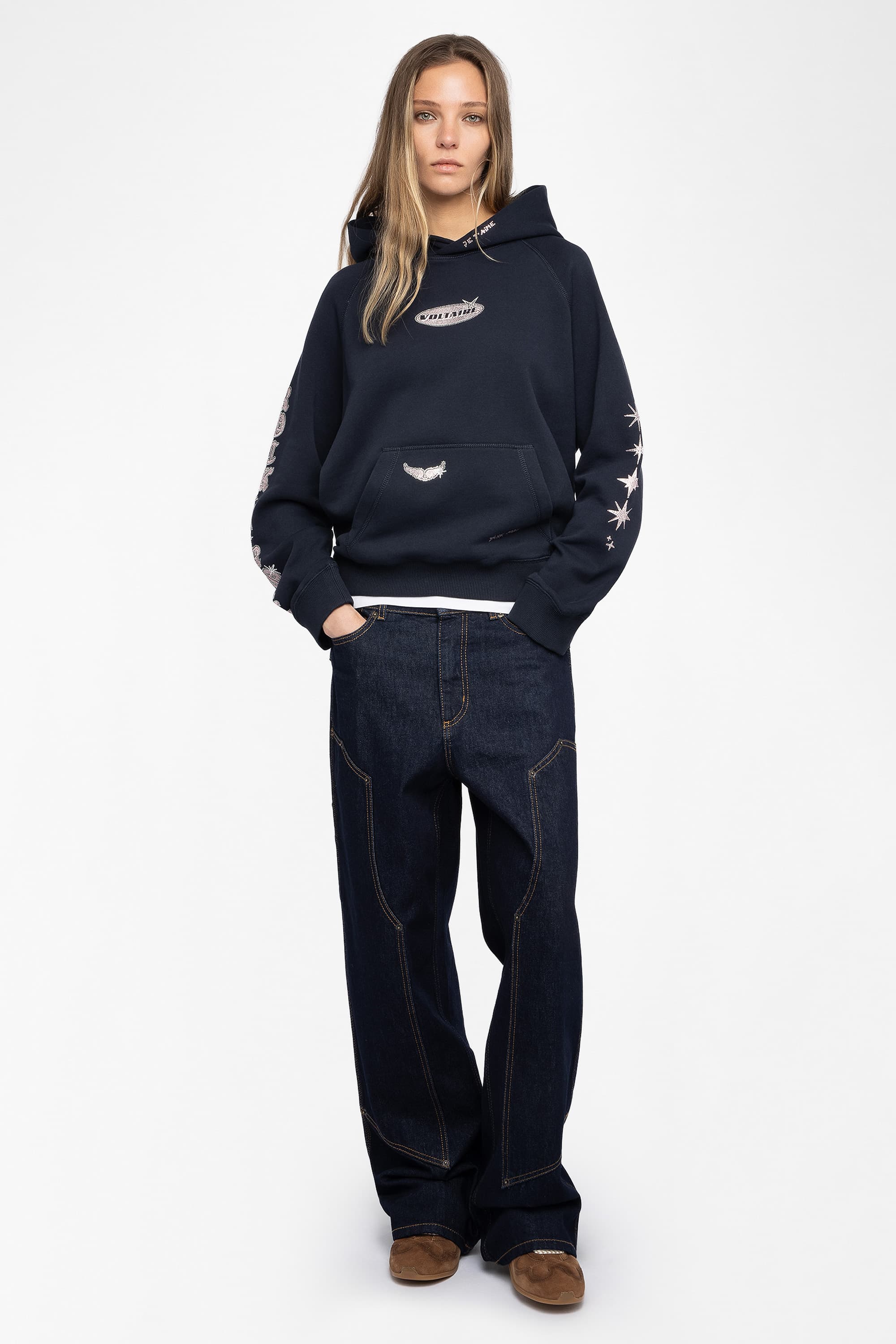 Georgy Strass Hoodie