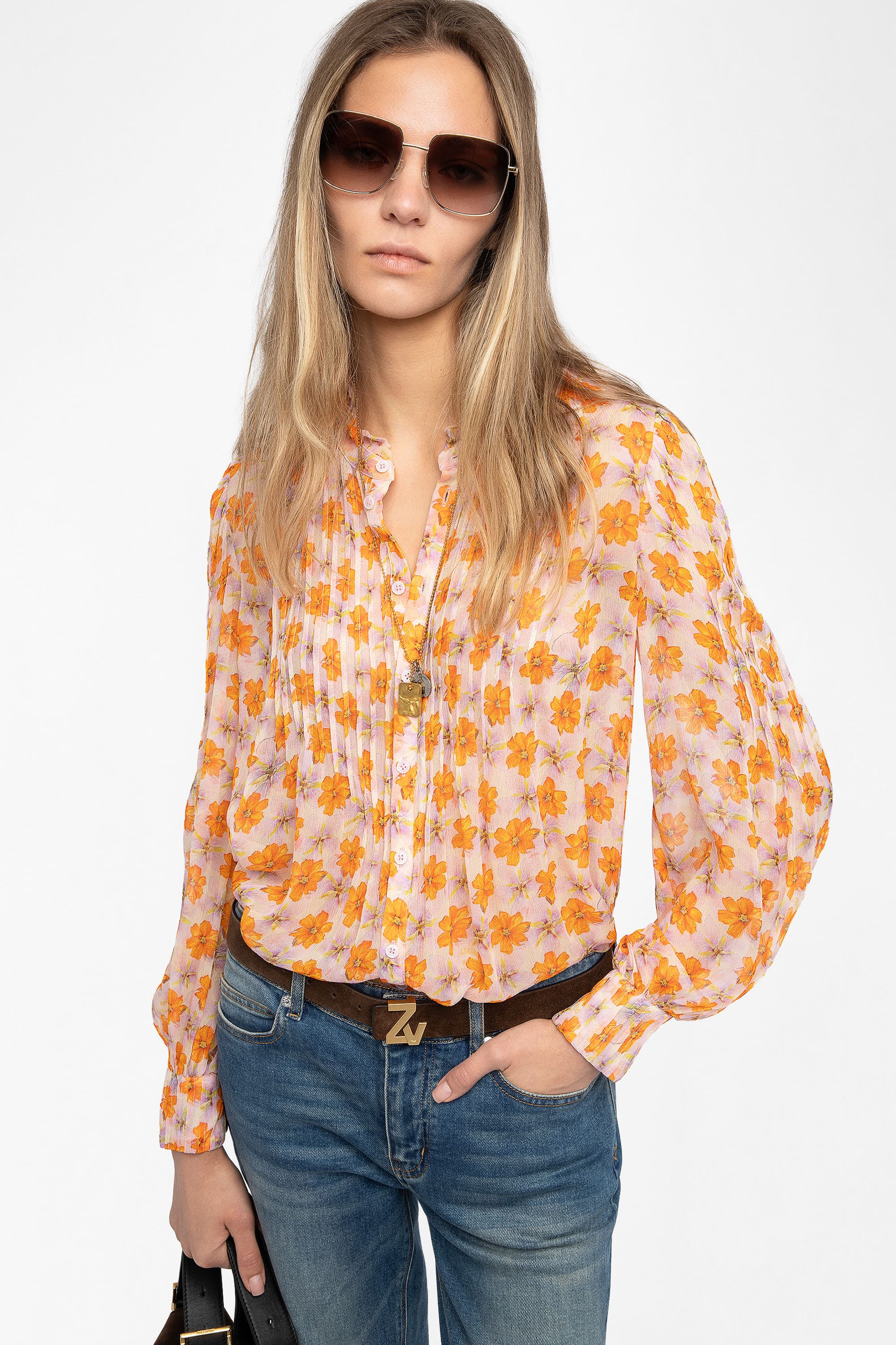 Timz Flowers Blouse