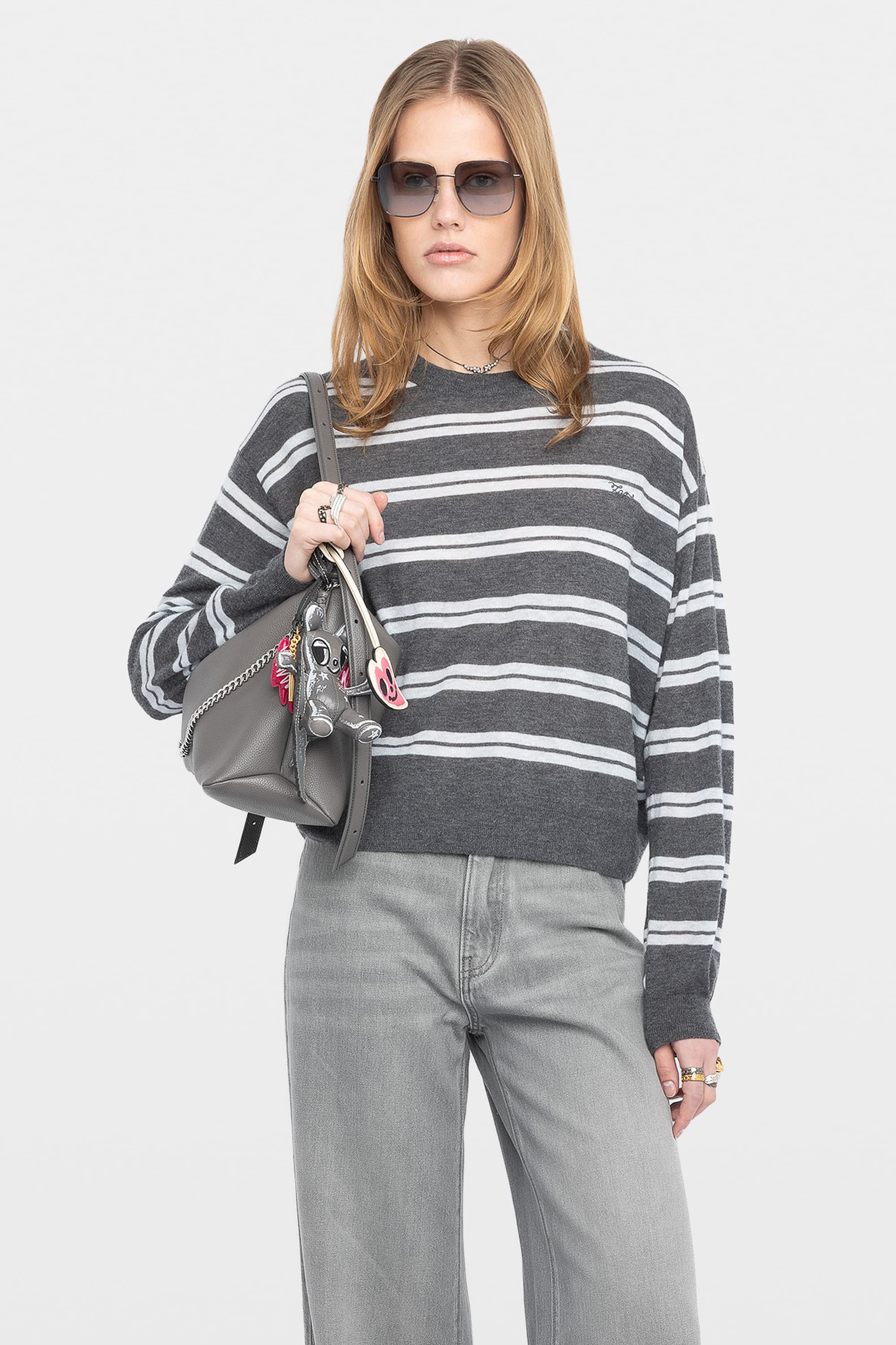 Swapy Stripes Cashmere Knit