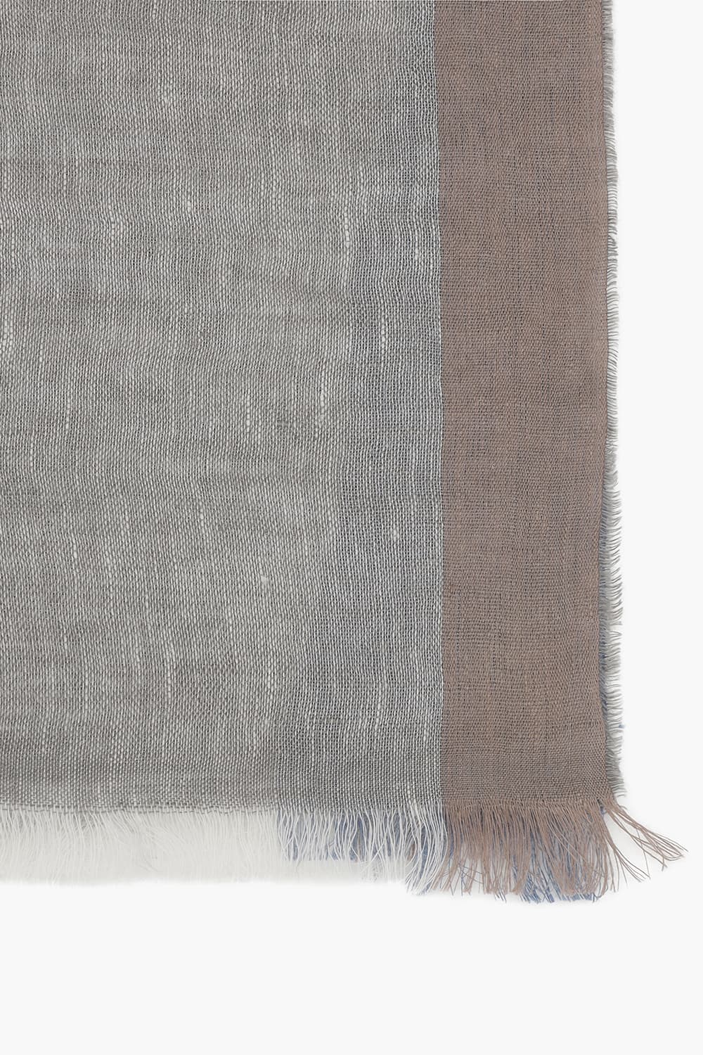 린넨 컬러블럭 스카프 06455P690704