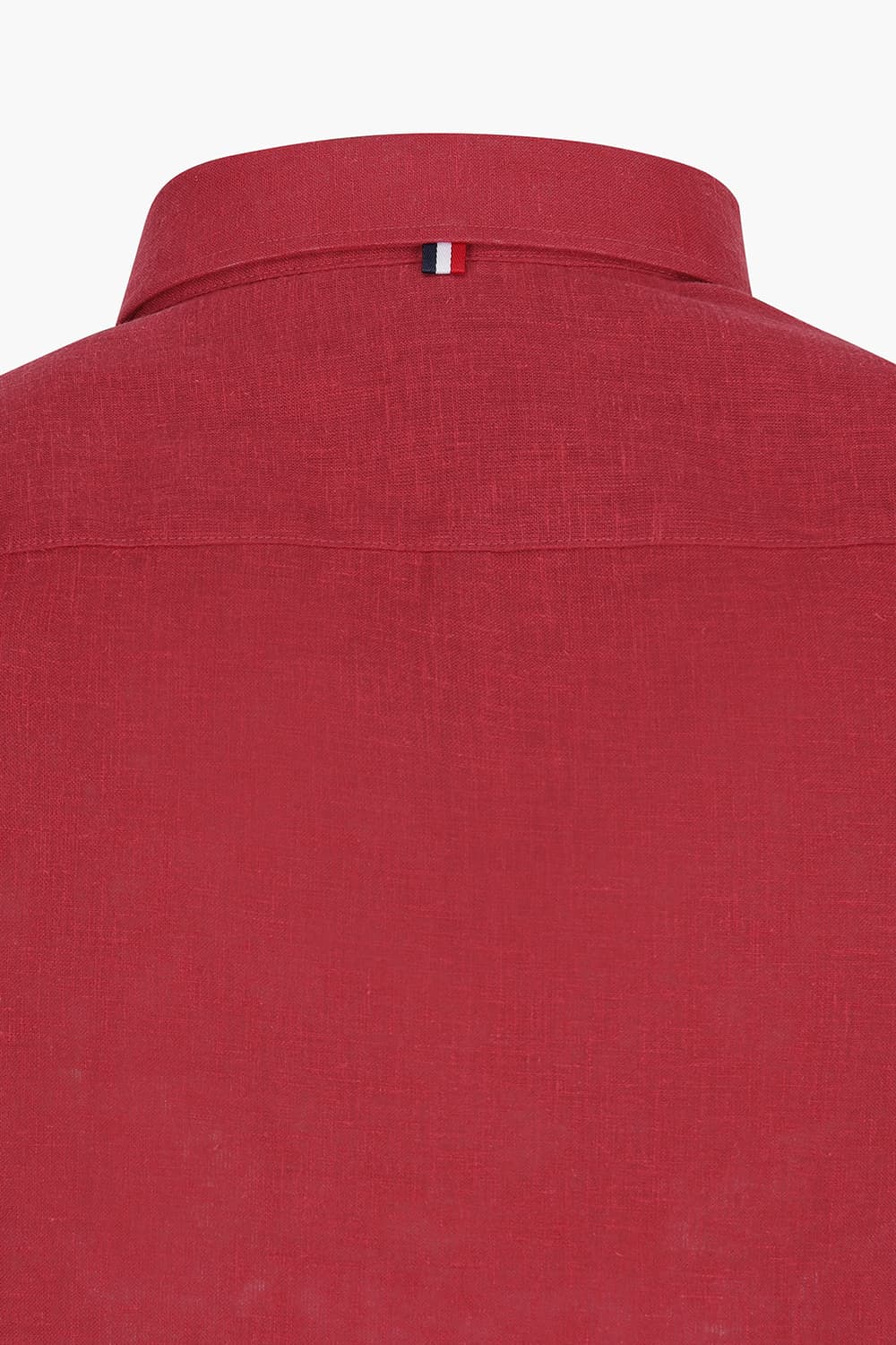린넨 카라 루프탭 트리콜로르 955 컴포터블 셔츠 레드 SE6SM22LS955SRD