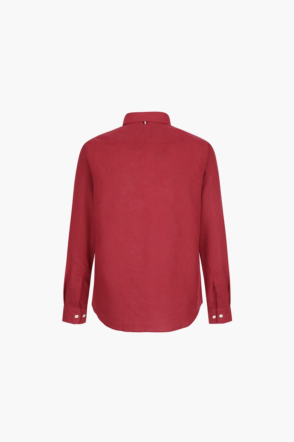 린넨 카라 루프탭 트리콜로르 955 컴포터블 셔츠 레드 SE6SM22LS955SRD