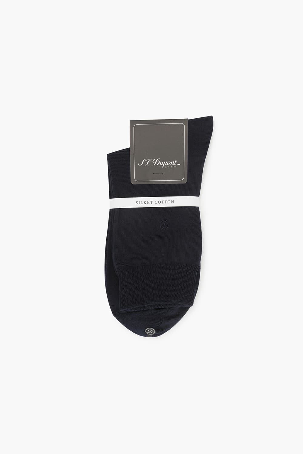 솔리드 실켓 1001 장목 양말 네이비 SE6SMA171001SNY