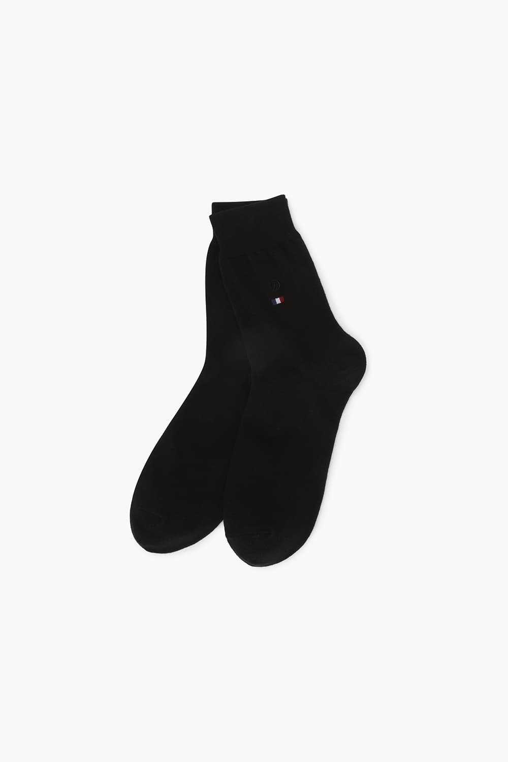 삼색 자수 1301 장목 양말 블랙 SE6SMA171301SBK