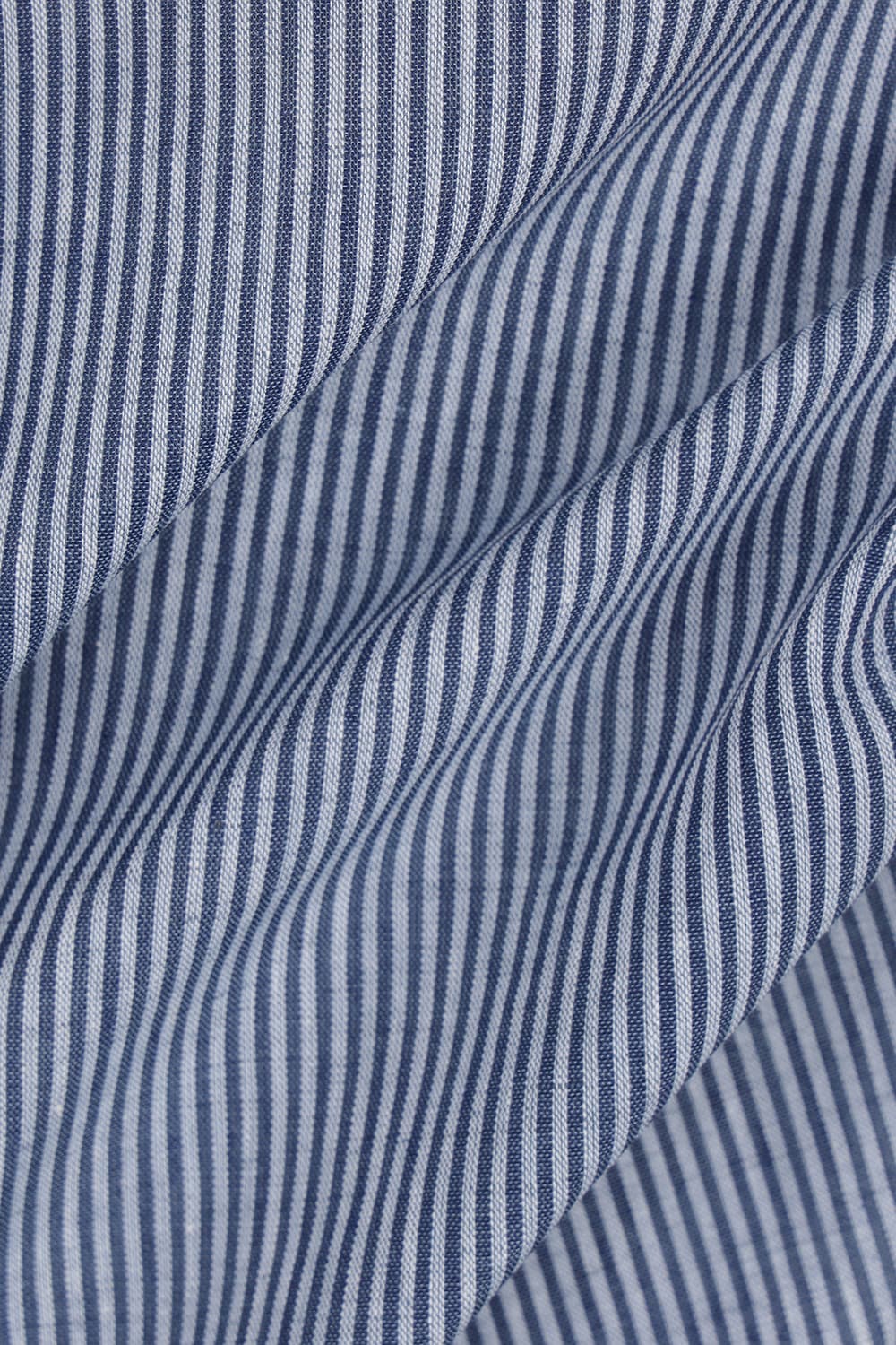 린넨 혼방 스트라이프 167 비즈니스 셔츠 블루 SE5SM11LS167SBU