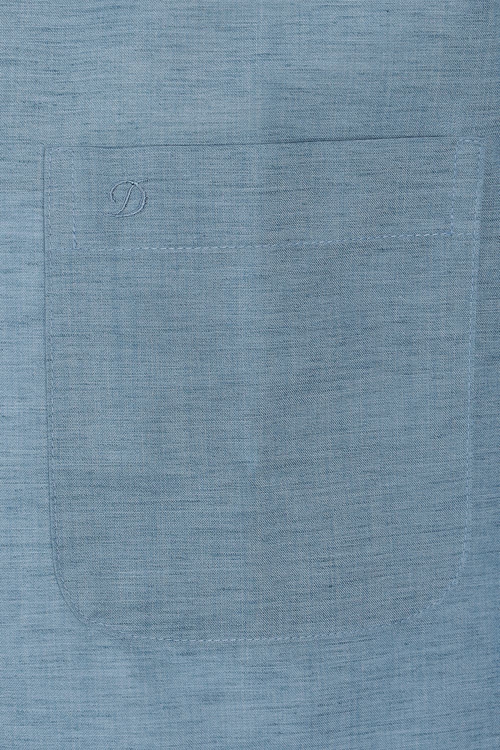 린넨 혼방 솔리드 165 비즈니스 셔츠 블루 SE5SM11LS165SBU