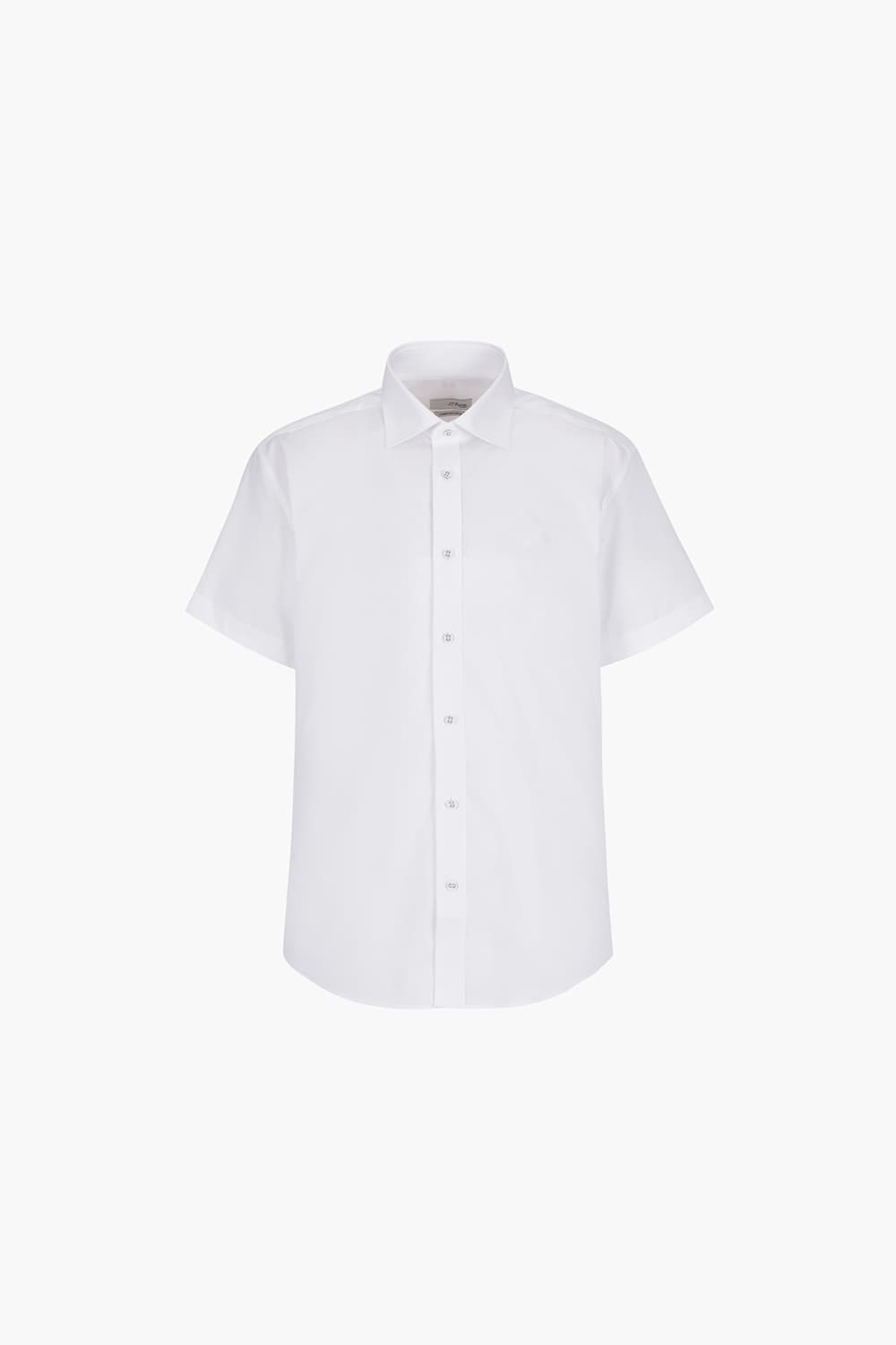 카라 루프탭 트리콜로르 951 컴포터블 반팔 셔츠 화이트 SE6MM22HS951SWH