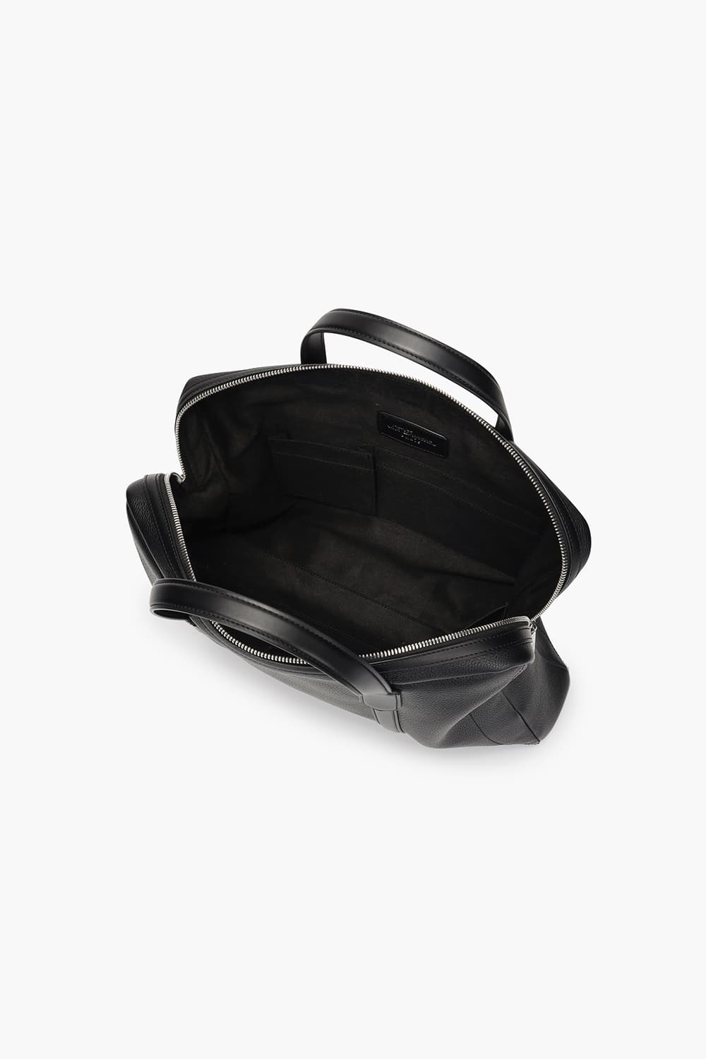 [Gift Set] 그레인레더 버티컬 토트백+라인D 엘리제 6CC 지갑