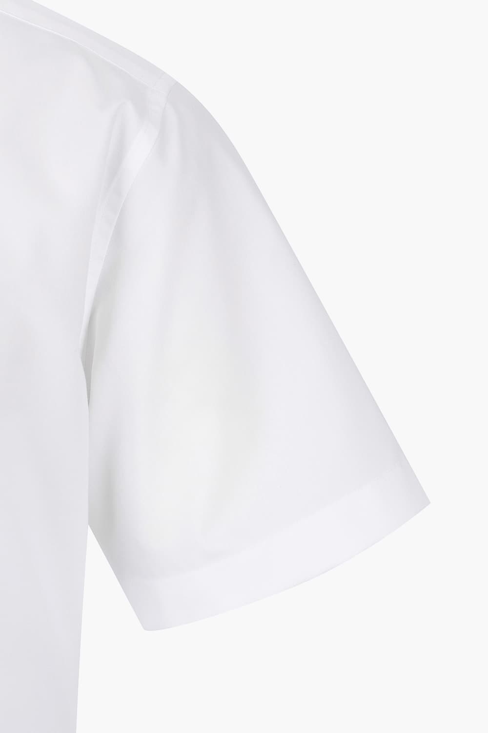 스트레치 배색 752 컴포터블 반팔 셔츠 화이트 SE5MM22HS752SWH