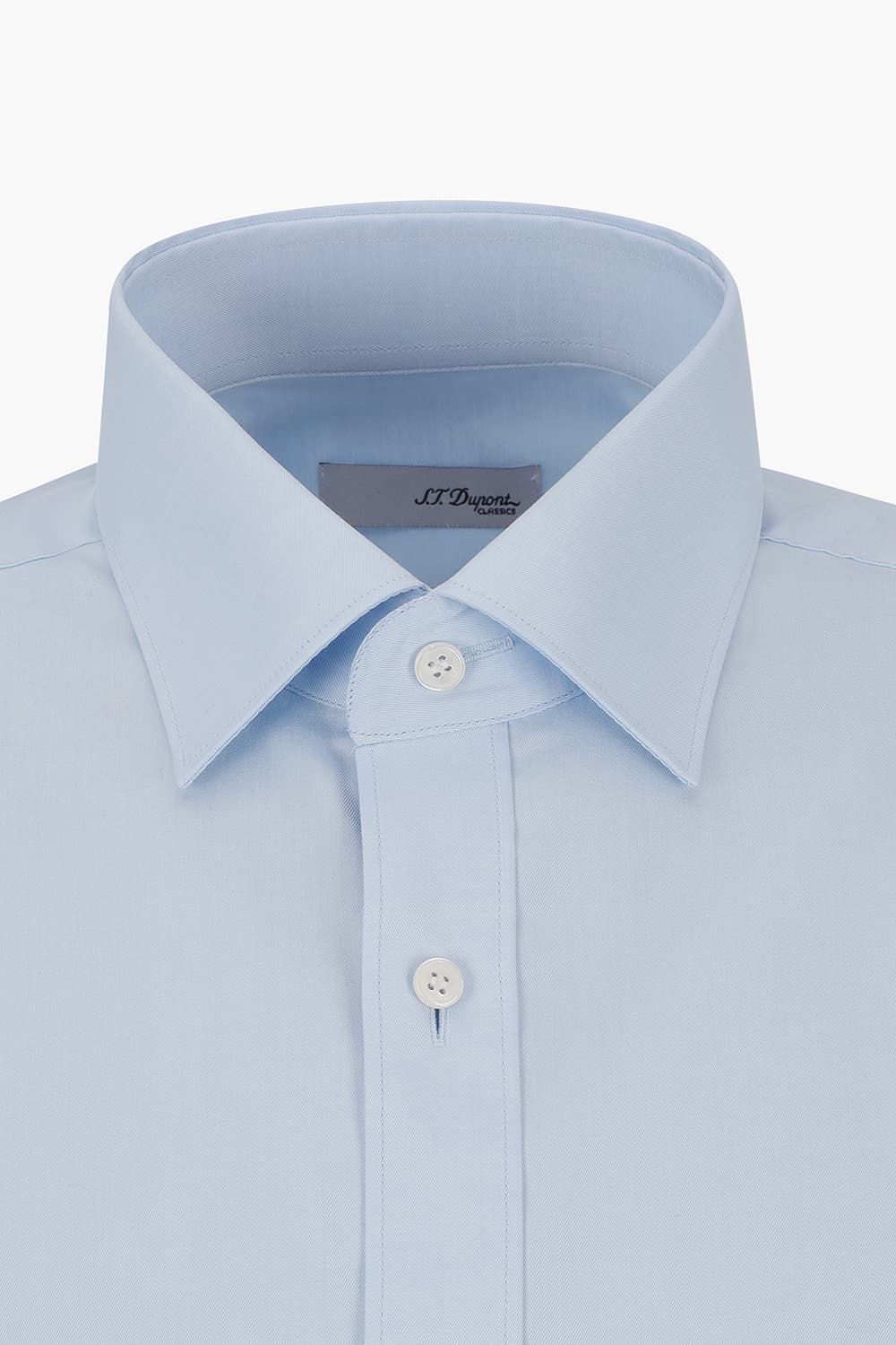 140's 순면 솔리드 101 비즈니스 반팔 셔츠 블루 SE4MM11HS101SBU