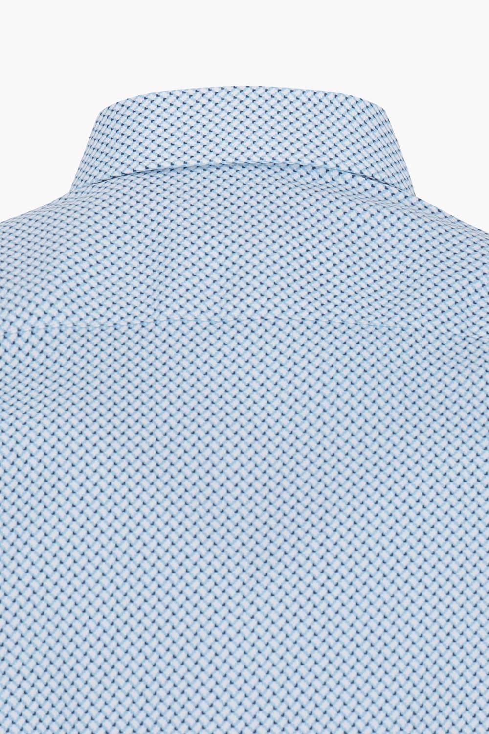 지오메트릭 프린트 761 컴포터블 반팔 셔츠 블루 SE4MM22HS761SBU