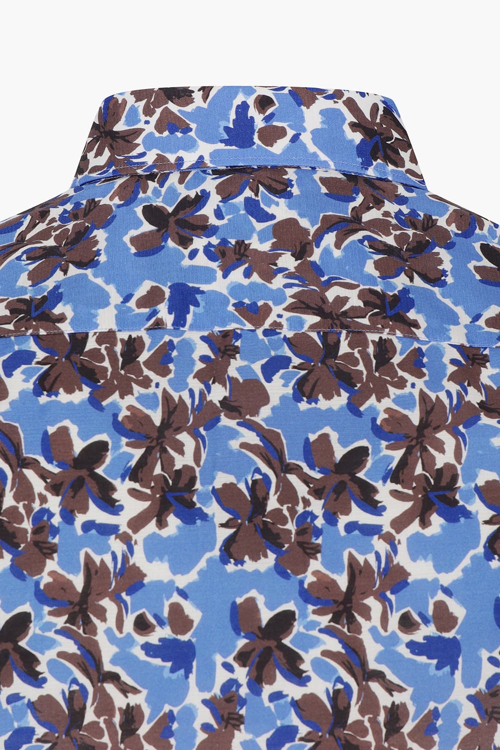 하와이안 슬럽 프린트 322 컴포터블 반팔 셔츠 블루 SE4MM21HS322SBU