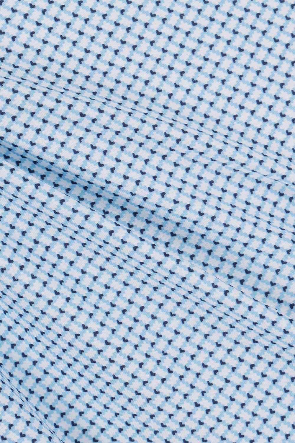 지오메트릭 프린트 761 컴포터블 반팔 셔츠 블루 SE4MM22HS761SBU