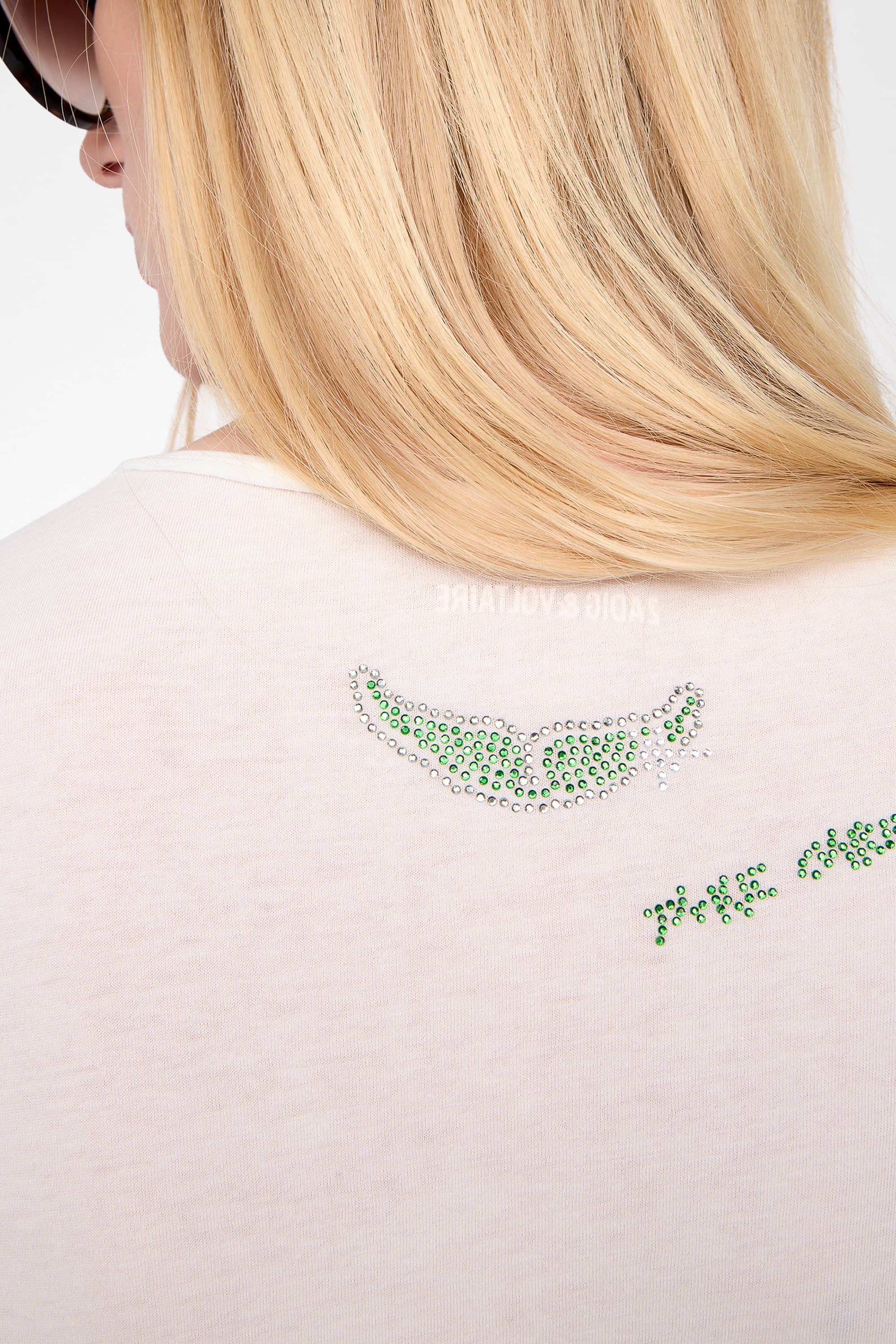 Tunisien Heart Strass T-shirt