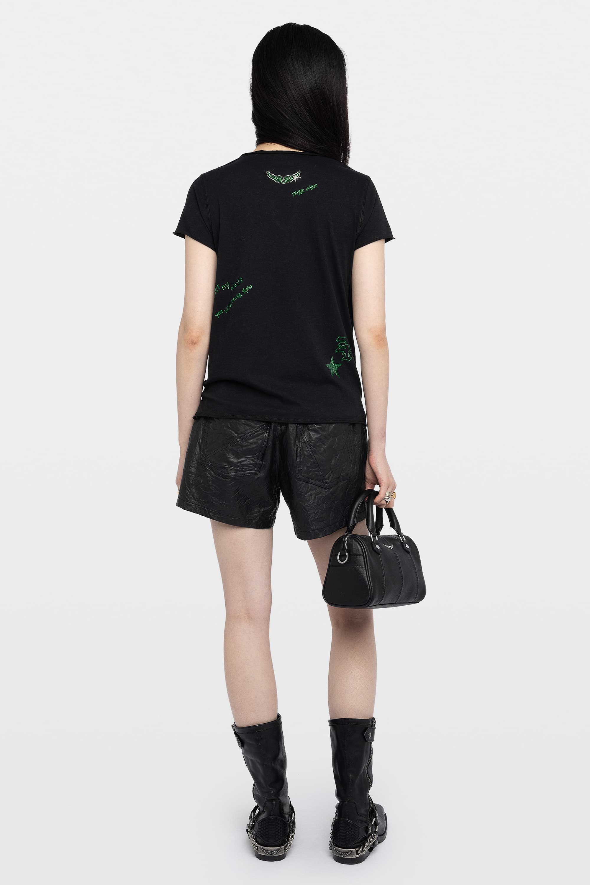 Tunisien Heart Strass T-shirt